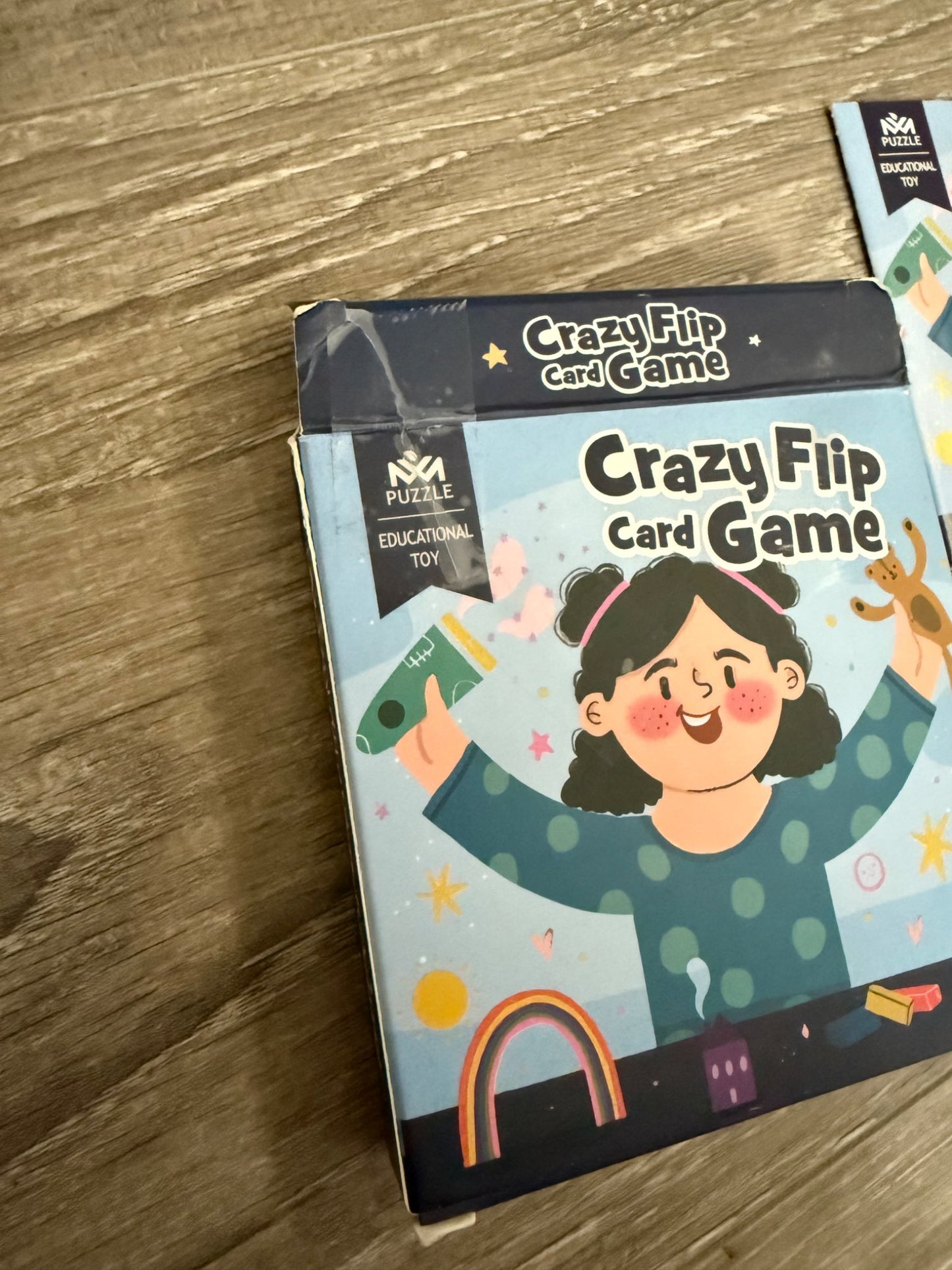 NEW Crazy Flip Card Game