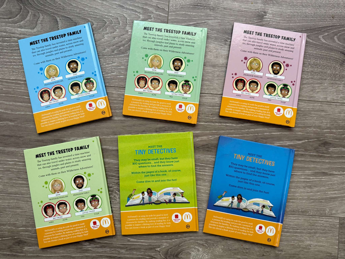 Cressinda Crowell Happy Meal Books