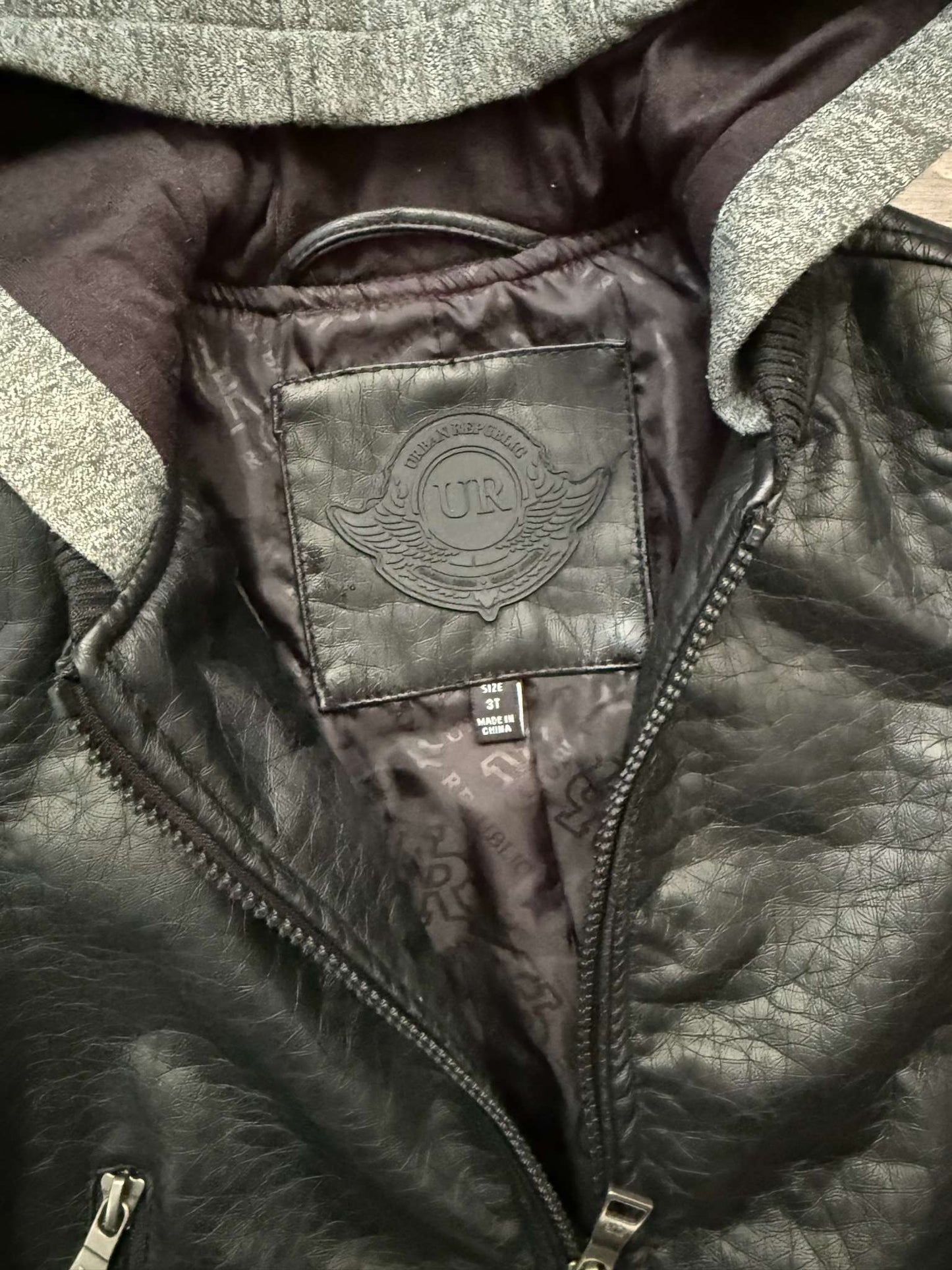 Urban Republic mixed media jacket 3T, Kids 3T