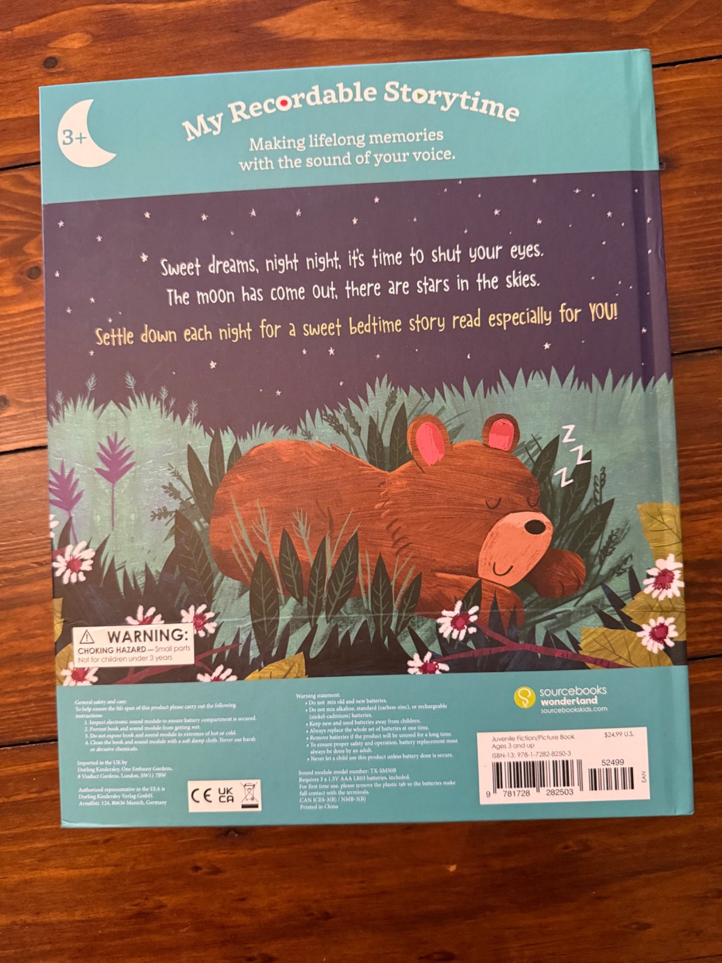 Recordable Storybook; MSRP $37.99