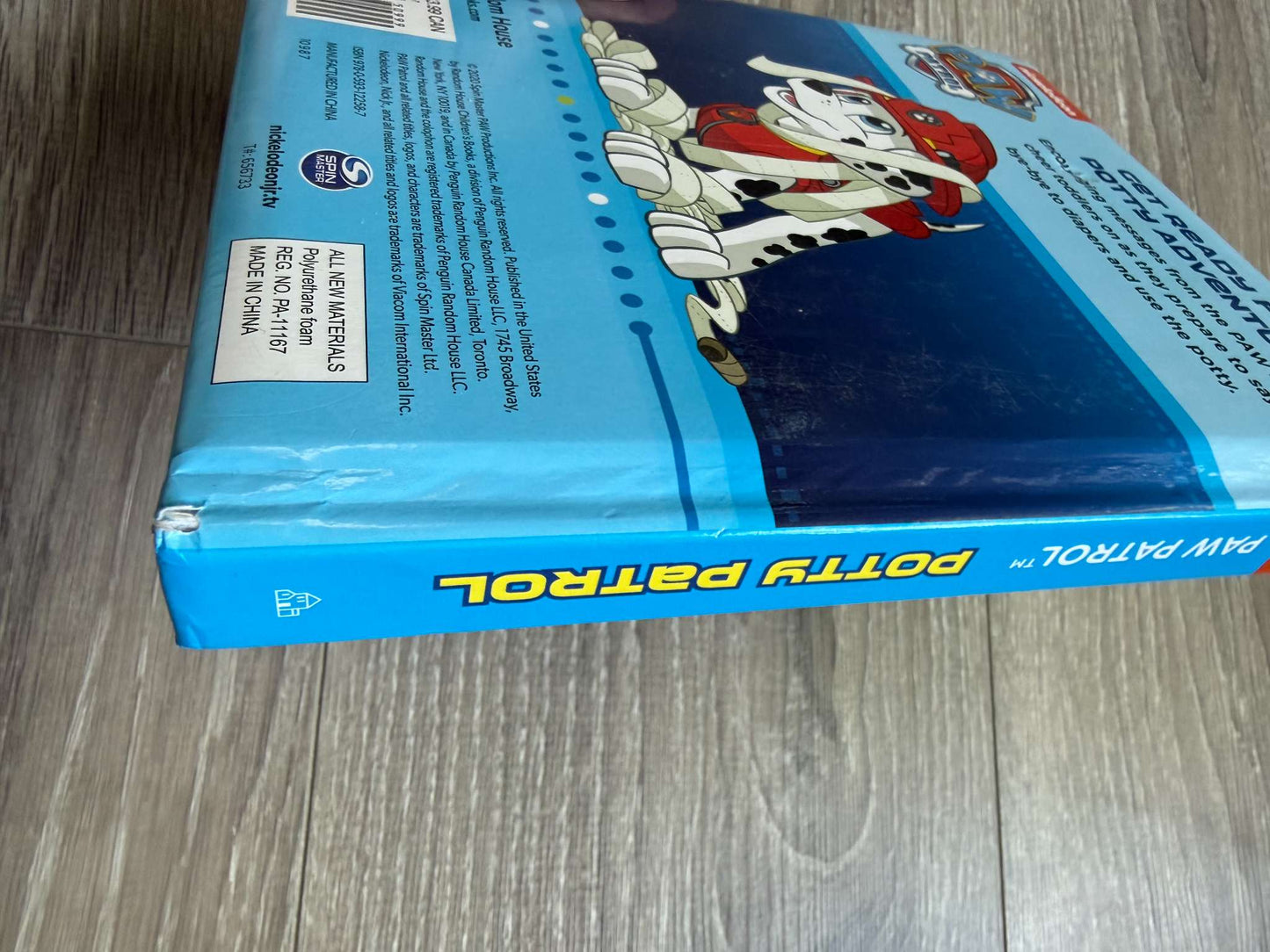 Potty Patrol - Paw Patrol book