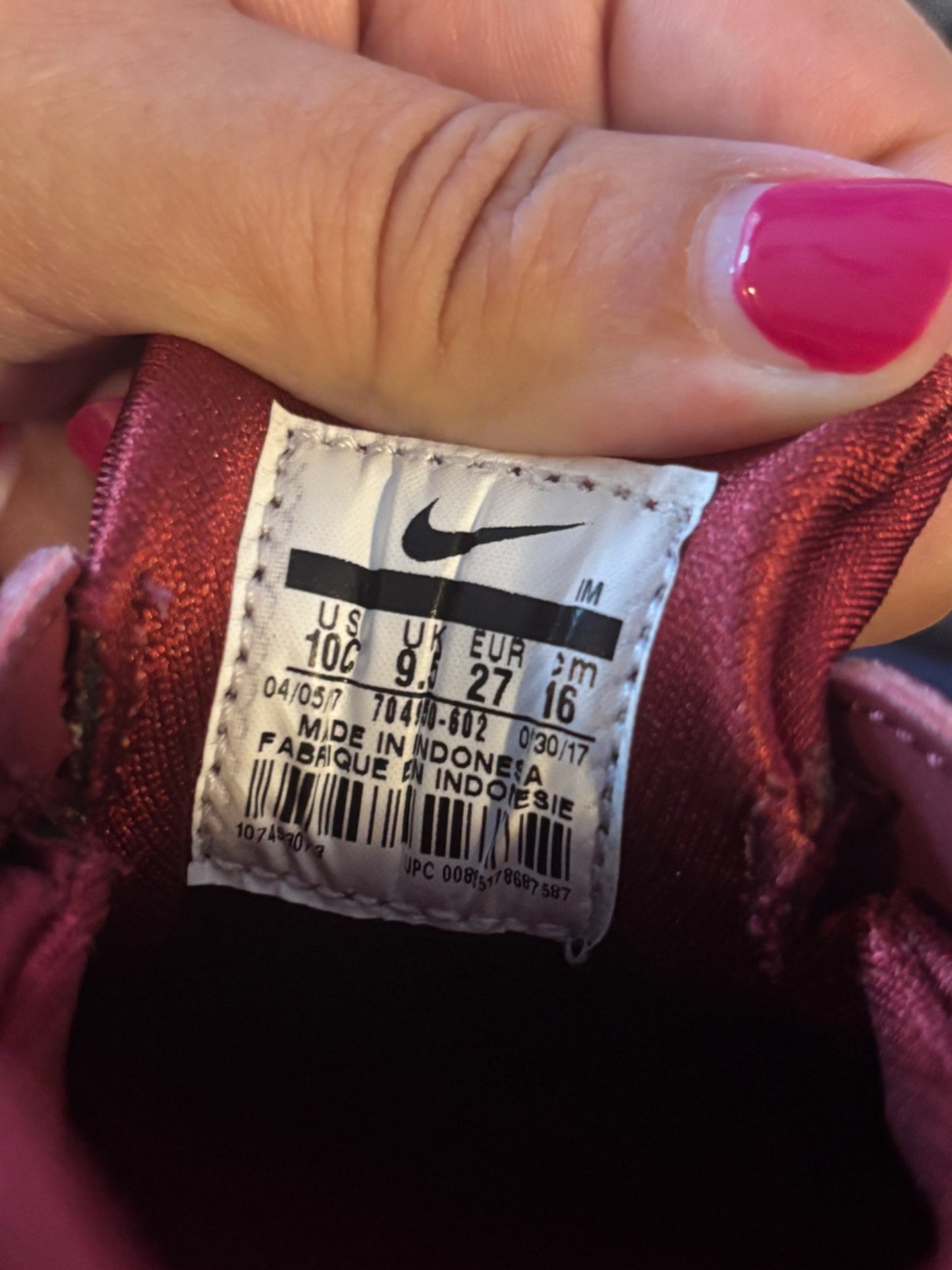 Nike runners, Shoes 10 (Toddler:2-4yr)