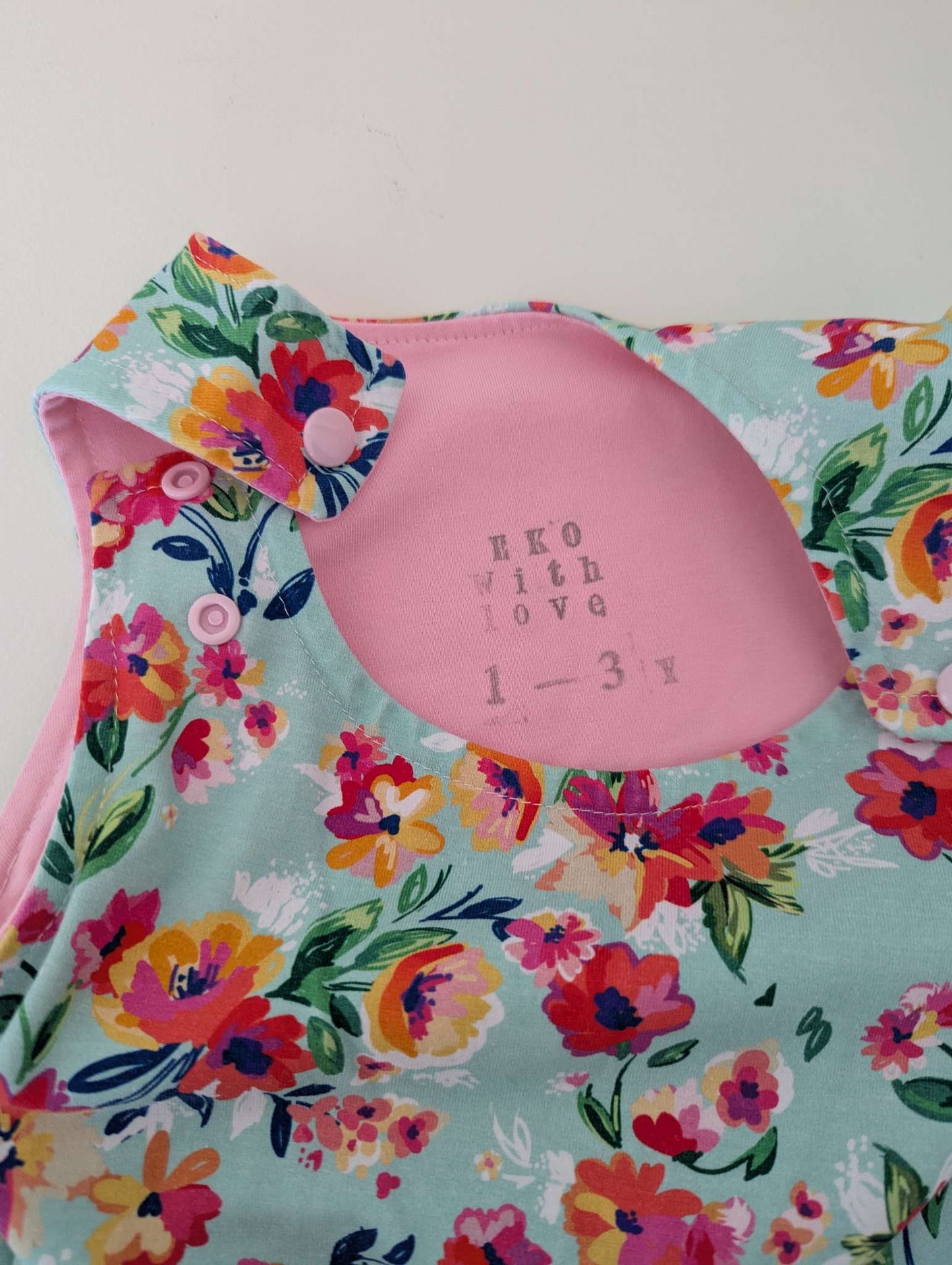 Eko With Love grow-with-me romper, Kids 2T