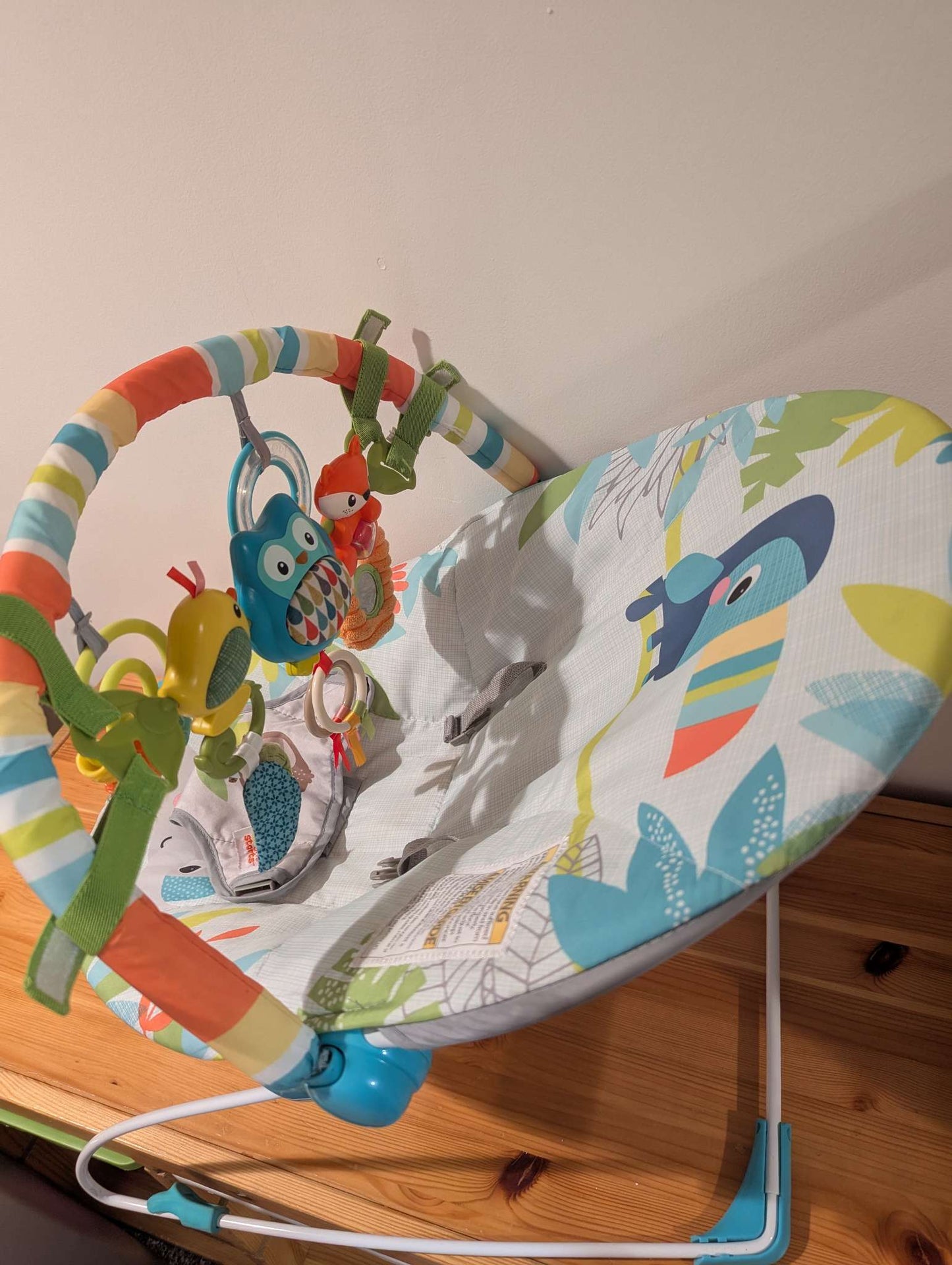 Bright Starts Bounce/ Rocker Chair with Vibrations