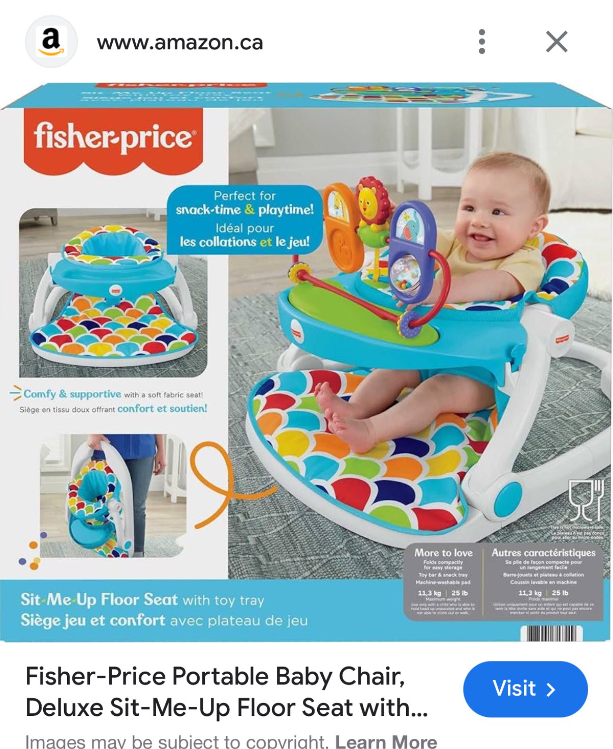 Fisher-Price Sit-Me-Up Floor Seat