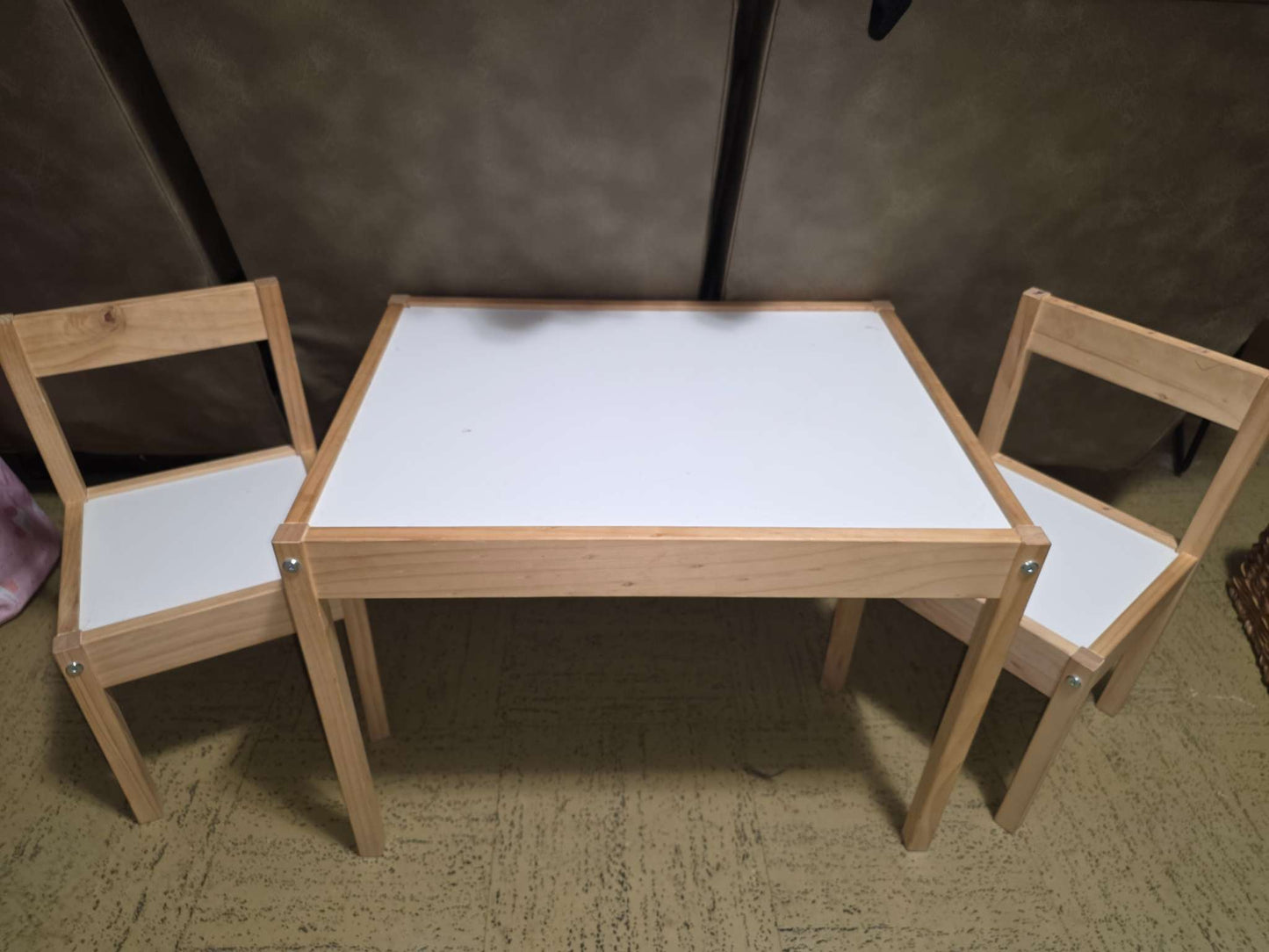 Table and chairs