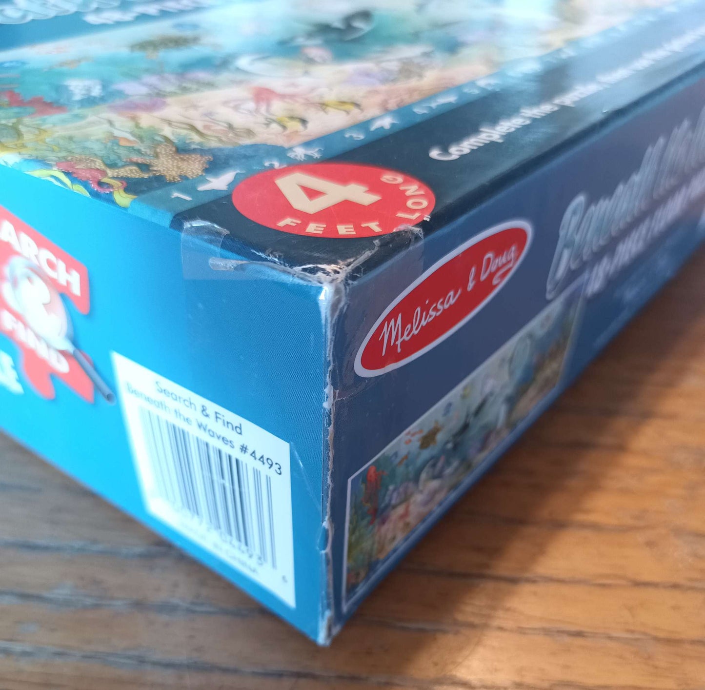 Melissa & Doug Search and Find Beneath the Waves 48pc Floor Puzzle