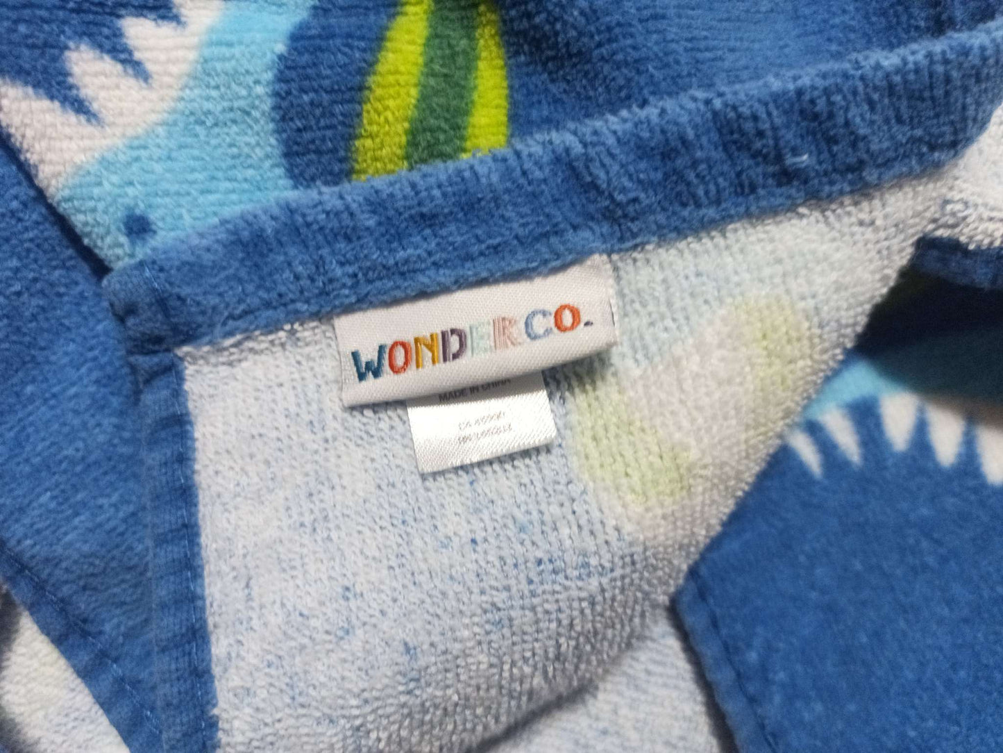 Wonder Co Surfing Dinosaurs Hooded Towels - Toddler Size