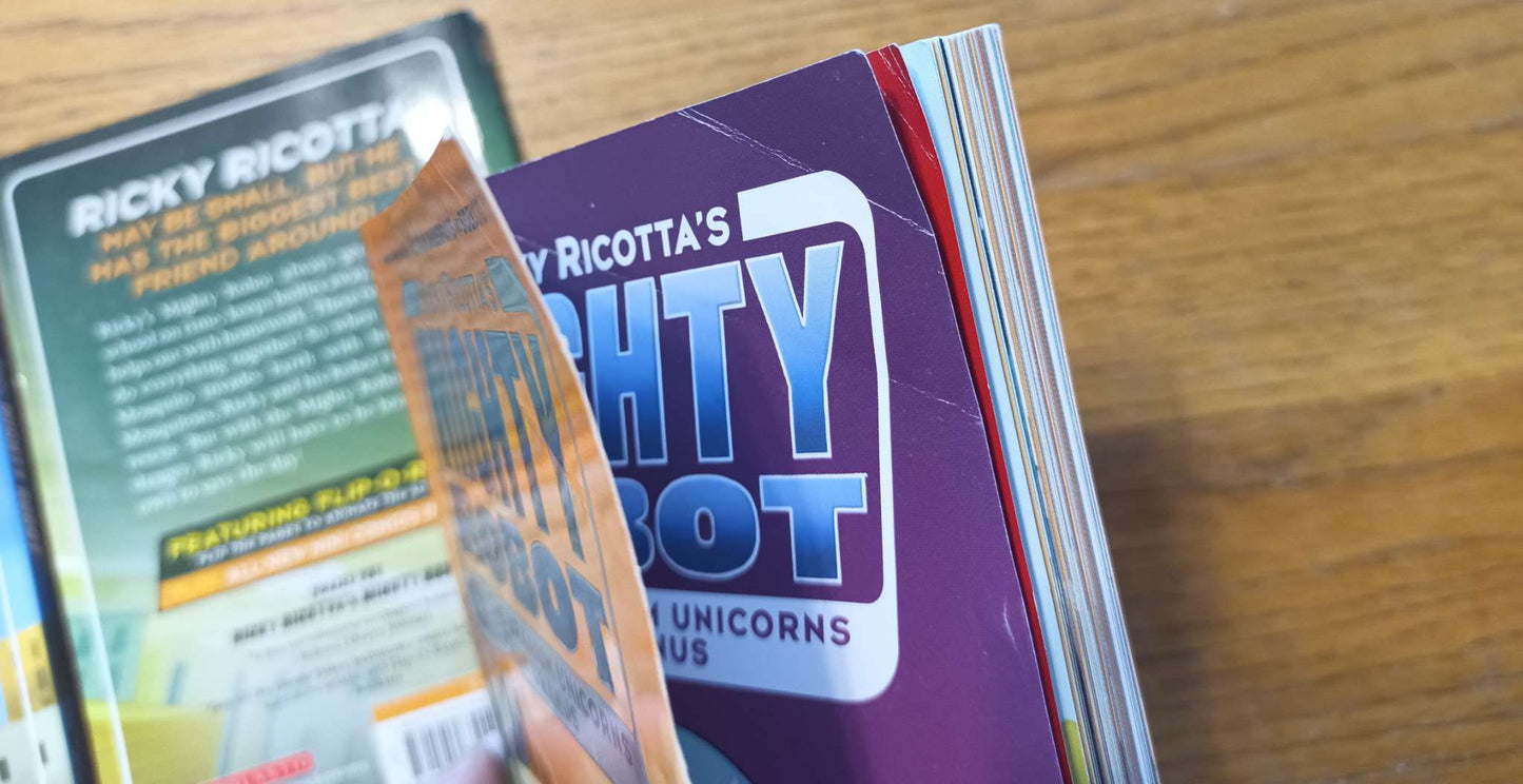 Ricky Ricotta's Mighty Robot Books