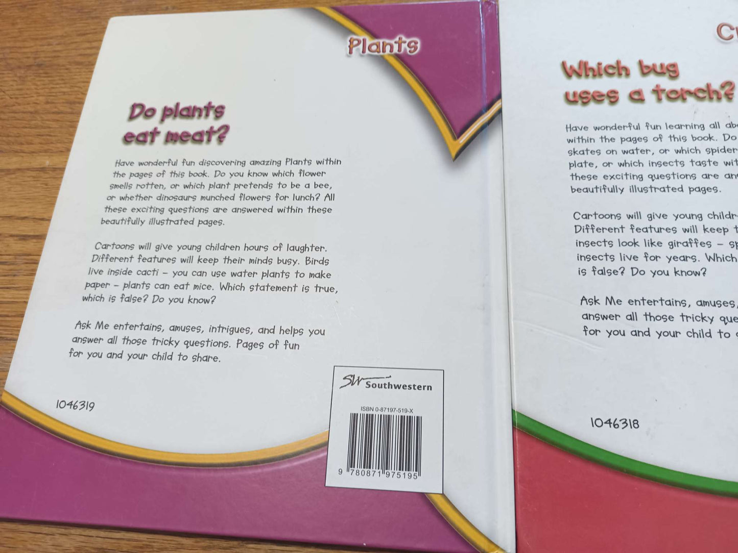 Ask Me - Plants & Bugs - Topic of Questions Books