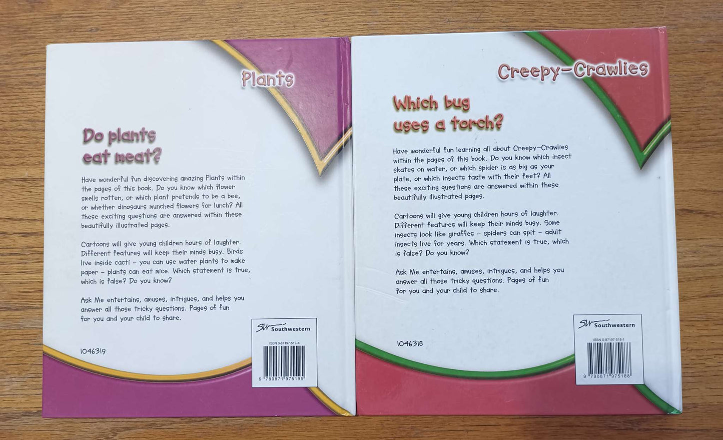 Ask Me - Plants & Bugs - Topic of Questions Books