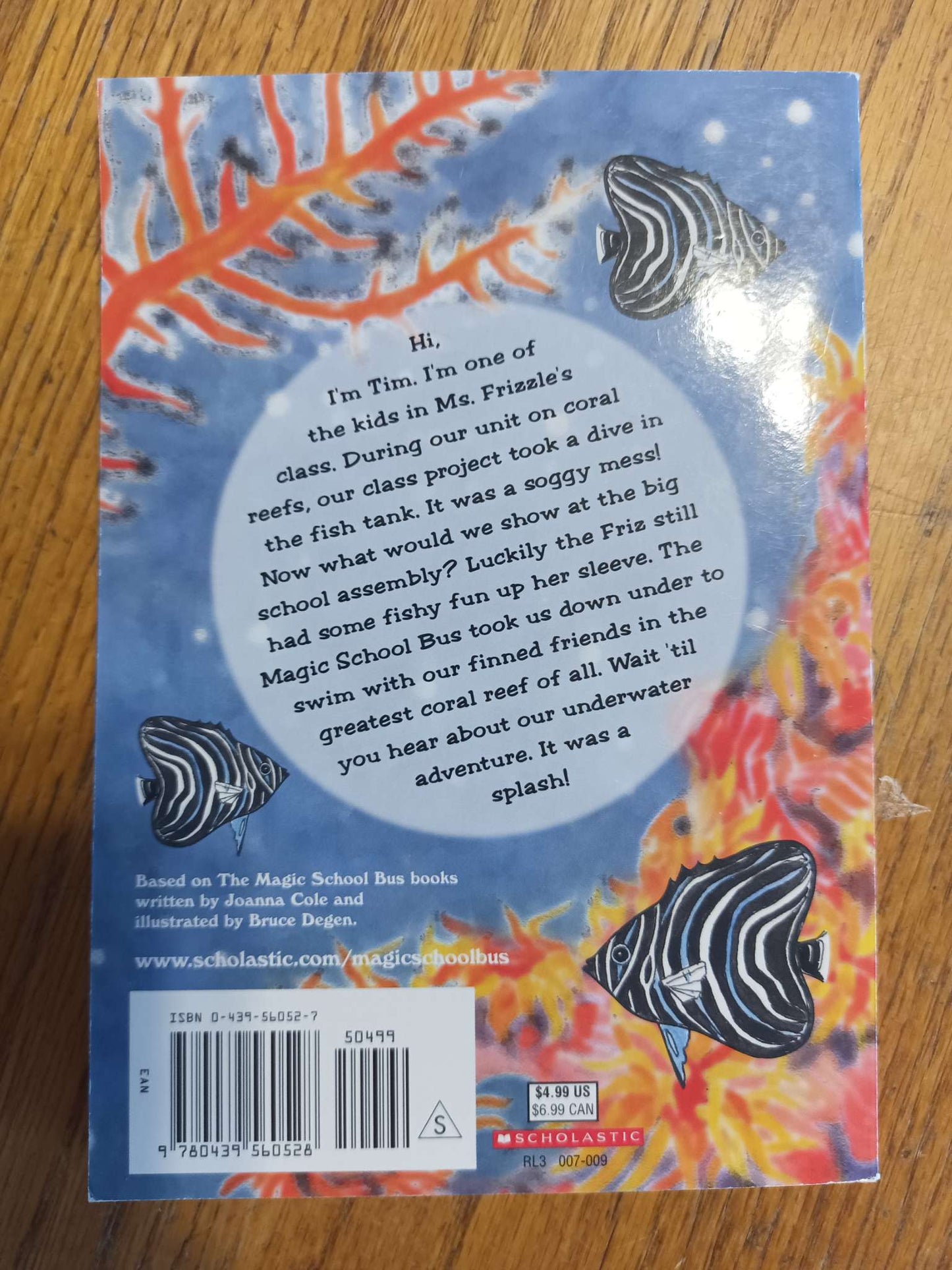 The Magic School Bus Chapter Book #18 - The Fishy Field Trip