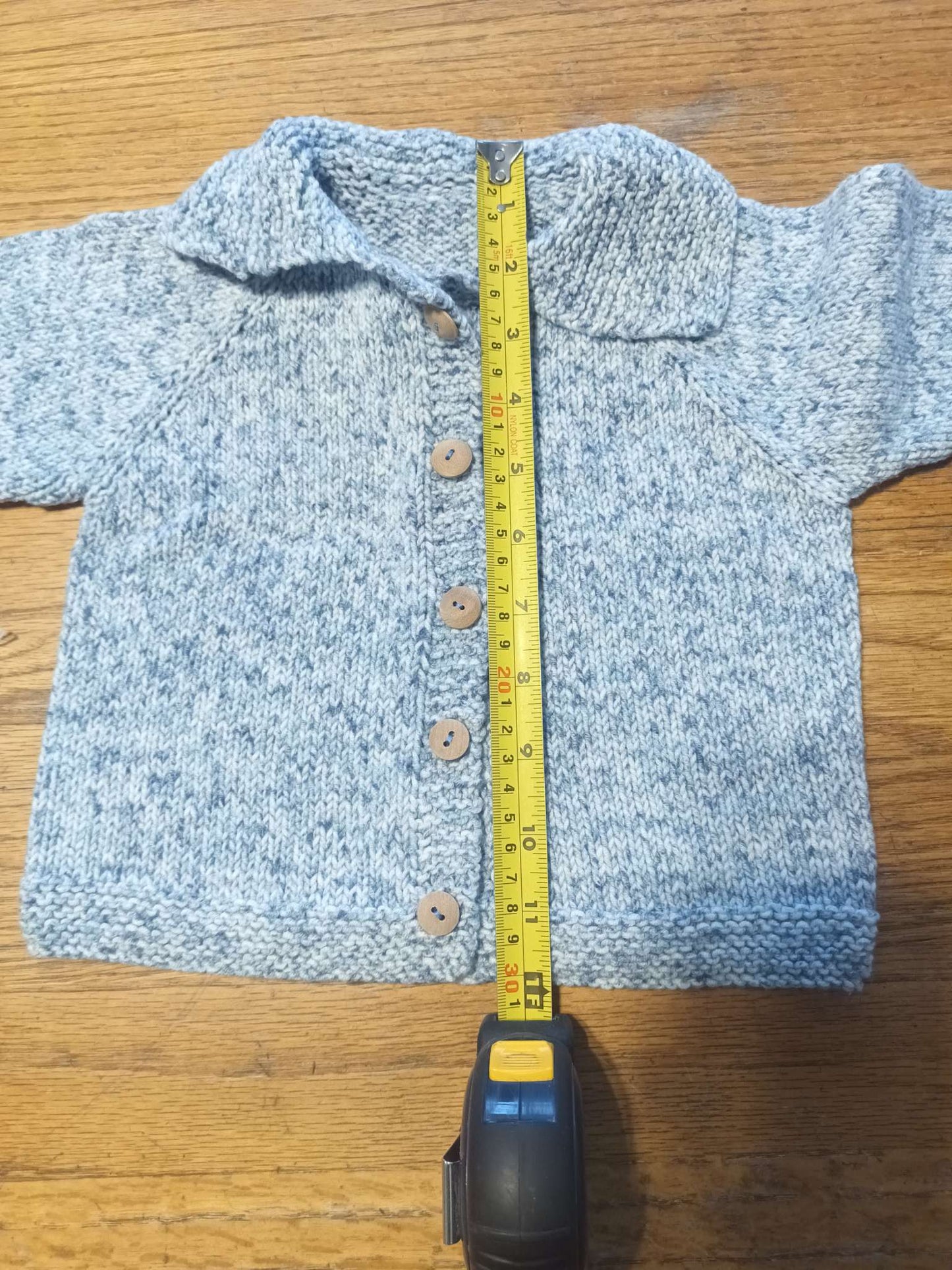 Hand Knitted Cardigan - size 18m, Kids 18 Month (12-18M)