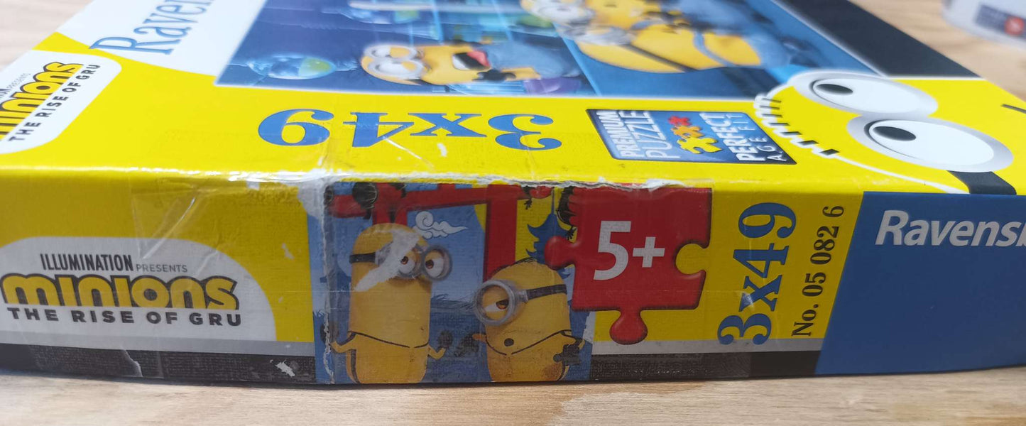 Ravensburger 3x49pc - Minions "The Rise of Gru"