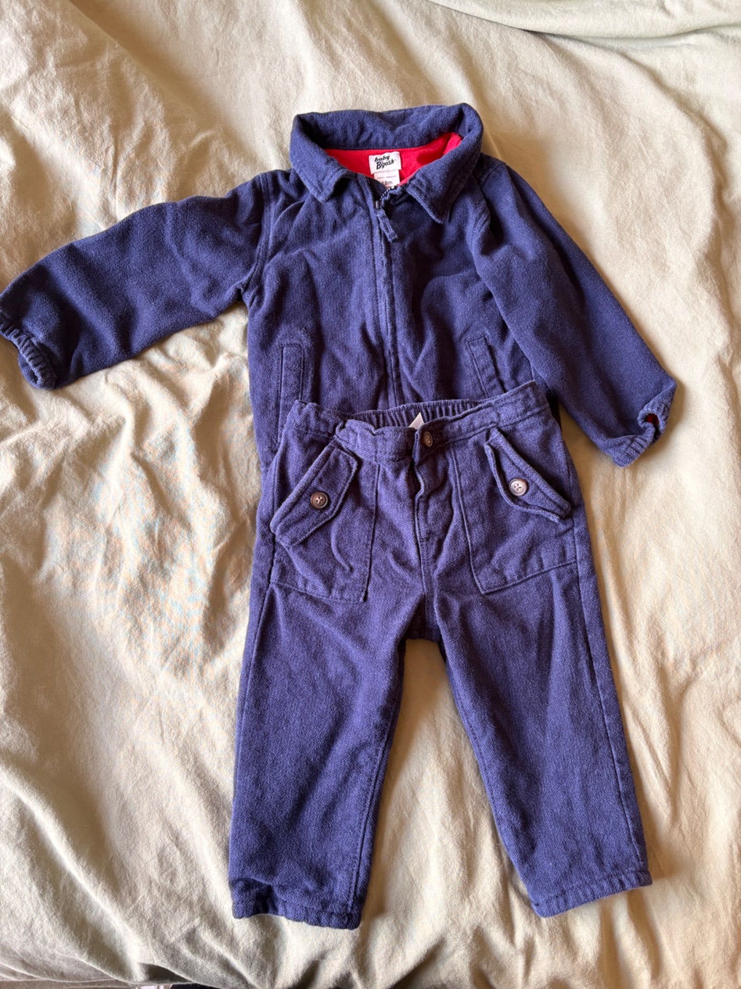 Blue outfit, Kids 18 Month (12-18M)
