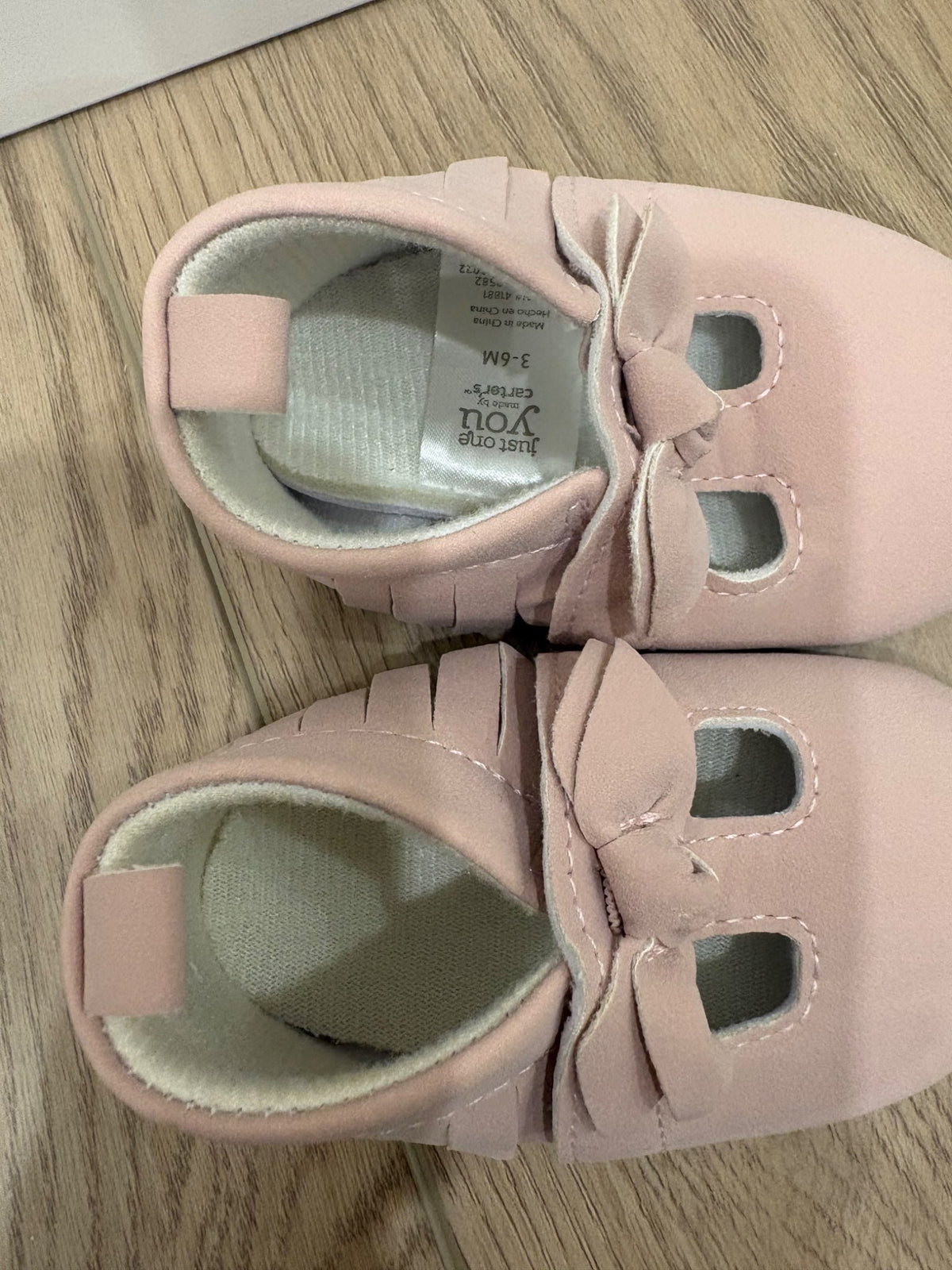 3-6 months pink Baby Boots, Shoes 1 (Baby: 0-12 mth)
