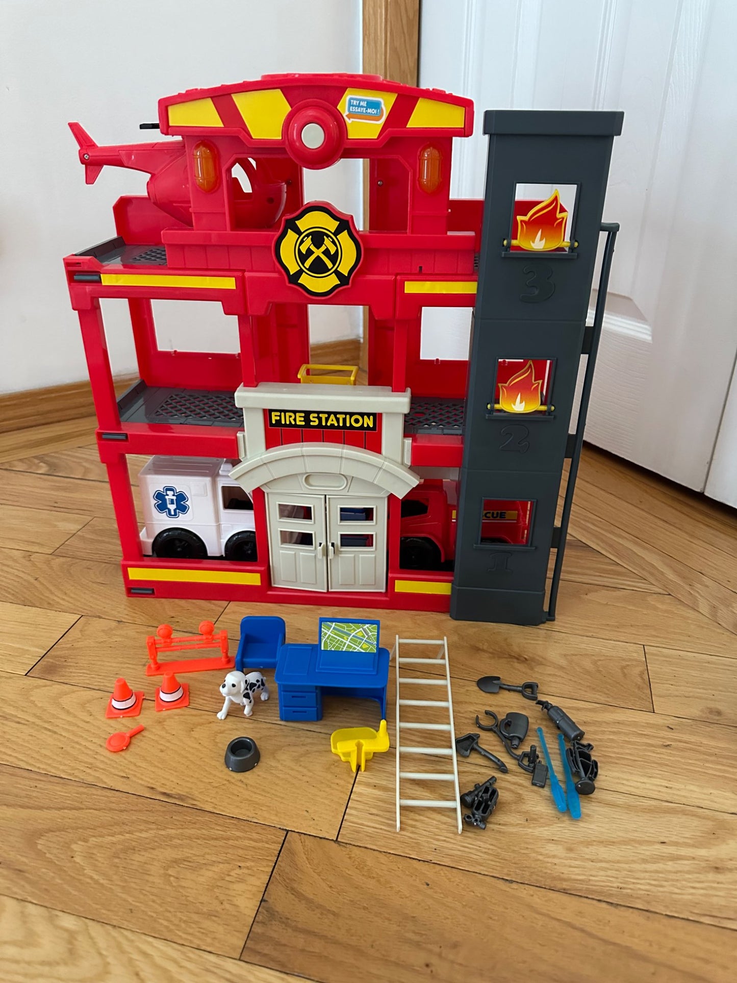 Fire Station Playset