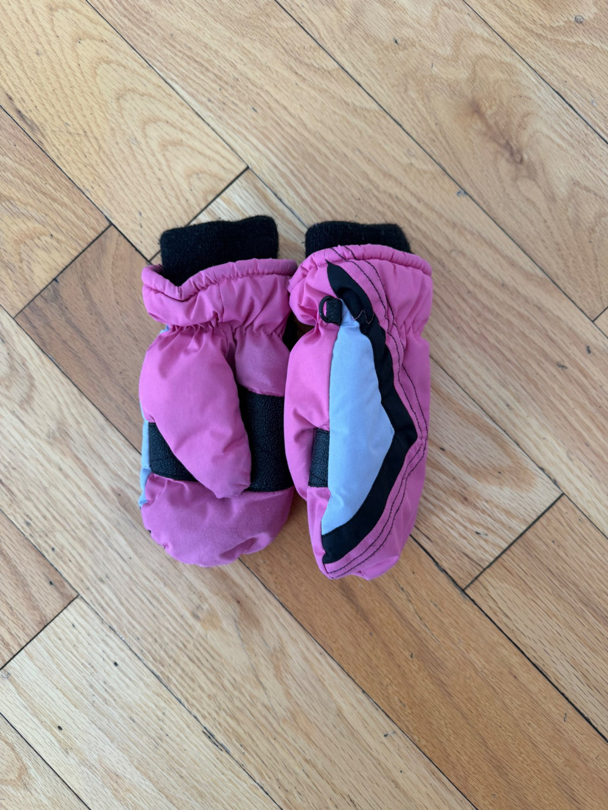 Pink Winter Mittens (Size toddler 4-5)