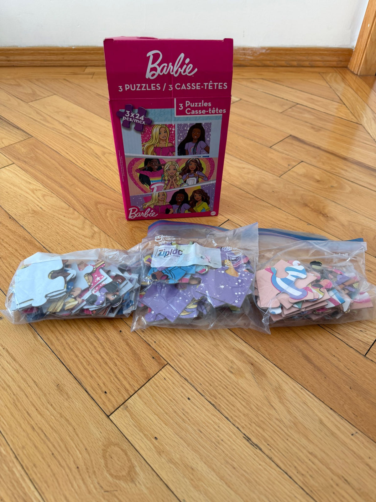 Barbie Puzzles (3x24)
