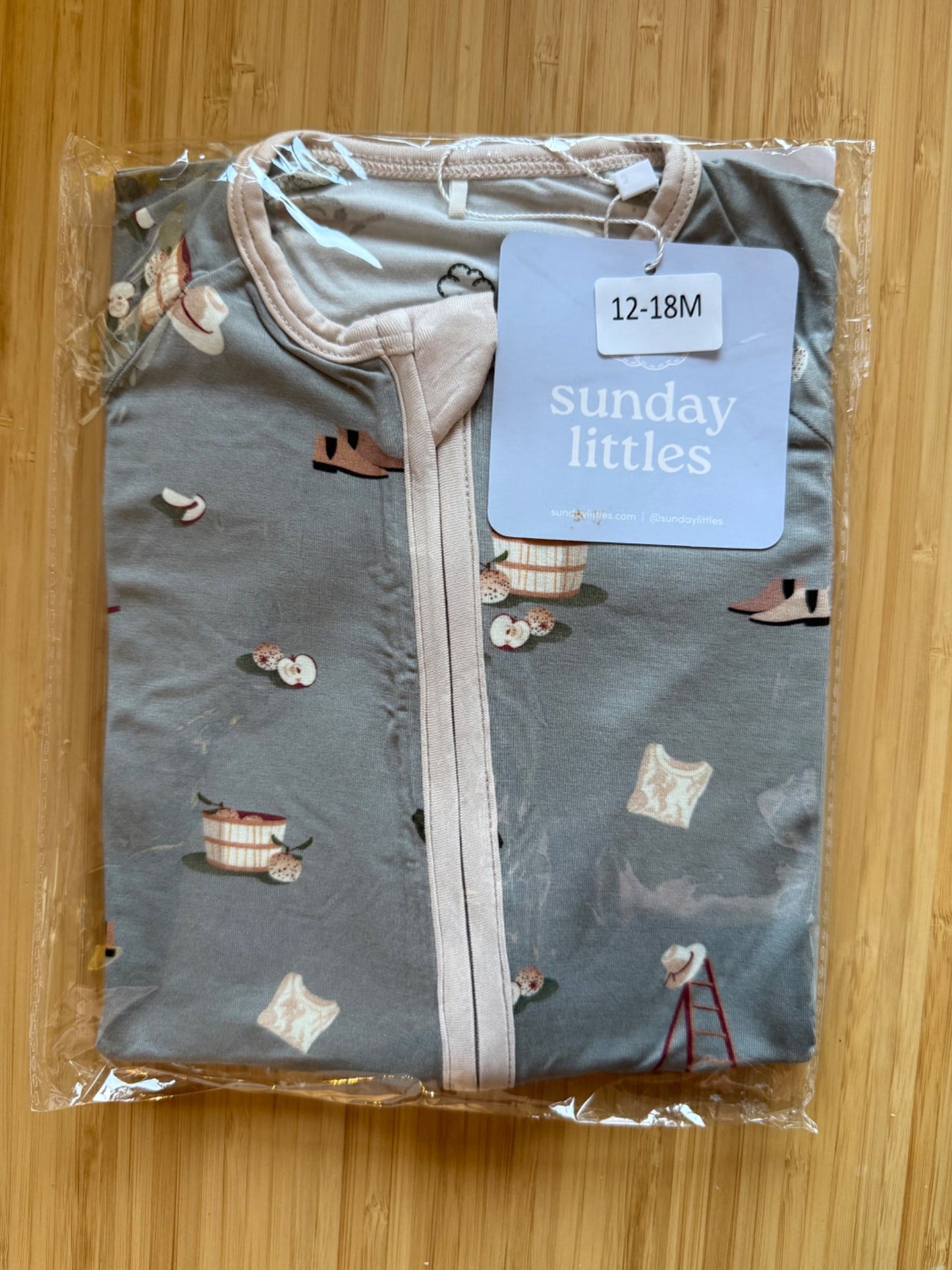 Sunday Littles Apple Picking PJs, Kids 18 Month (12-18M)