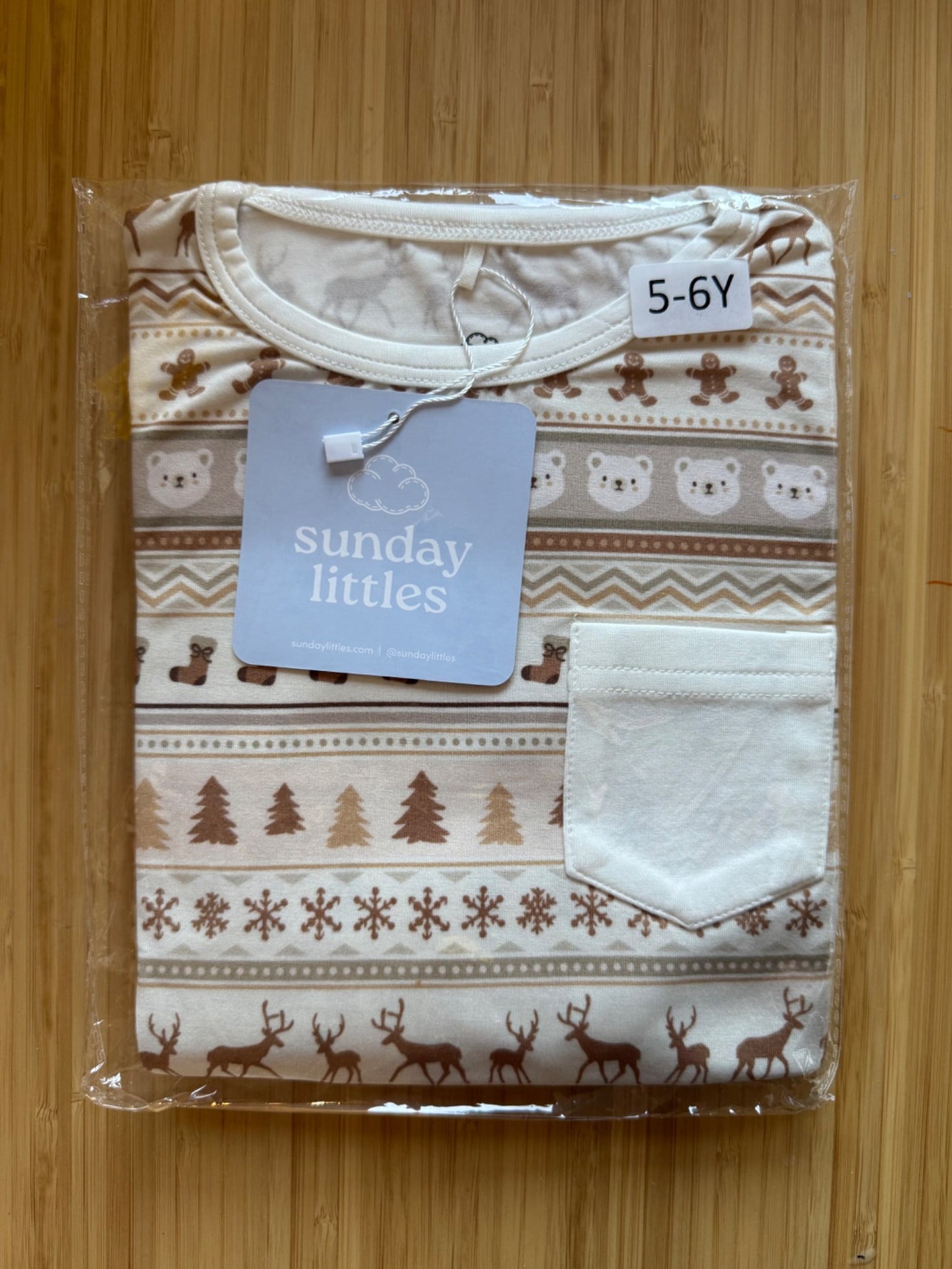 Sunday Littles Christmas Kids PJs, Kids 6/6X (extra small)