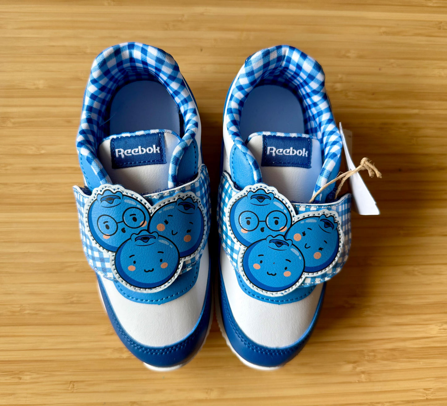 Reebok Velcro Blueberry Sneakers, Shoes 10 (Toddler:2-4yr)