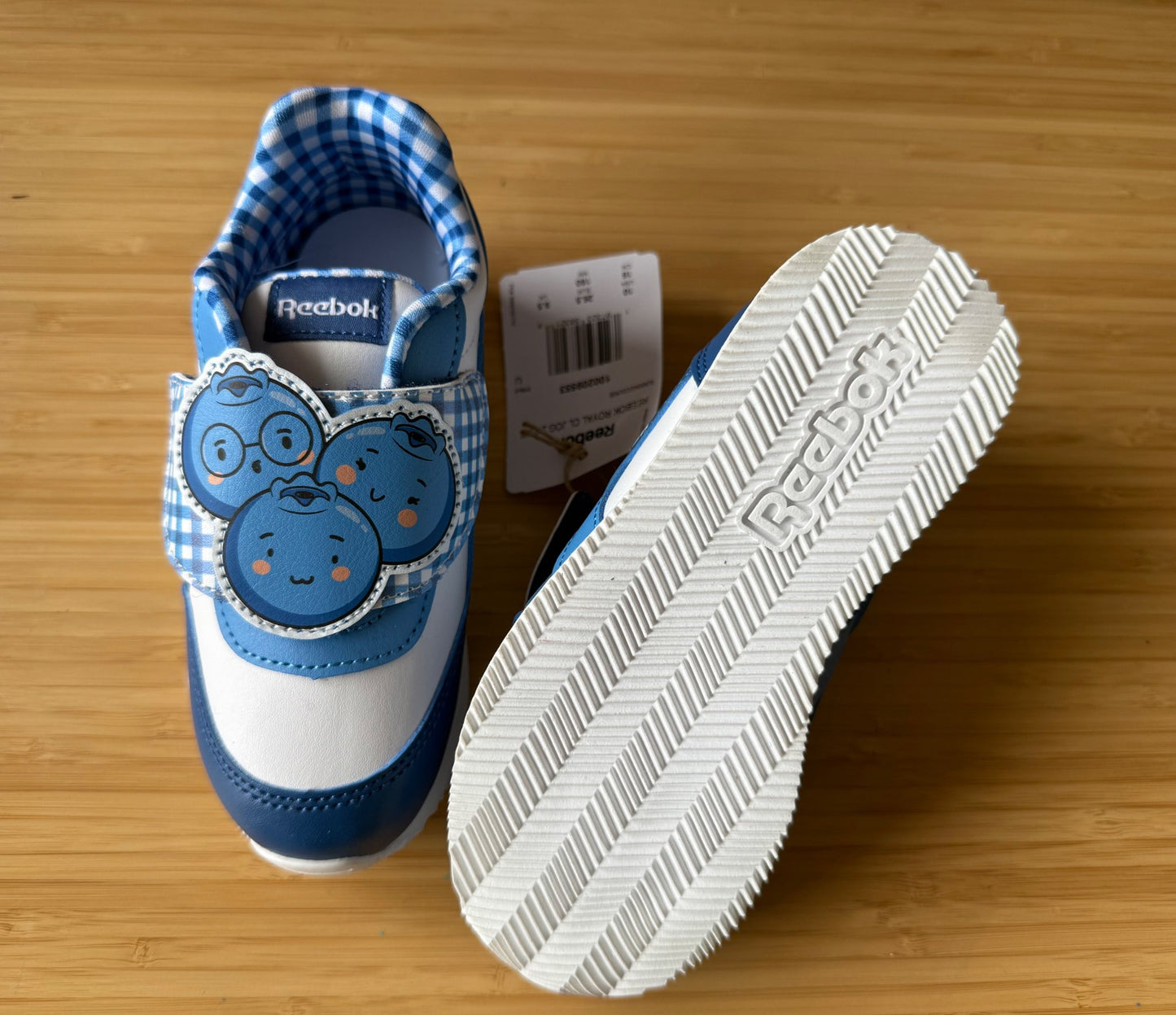 Reebok Velcro Blueberry Sneakers, Shoes 10 (Toddler:2-4yr)