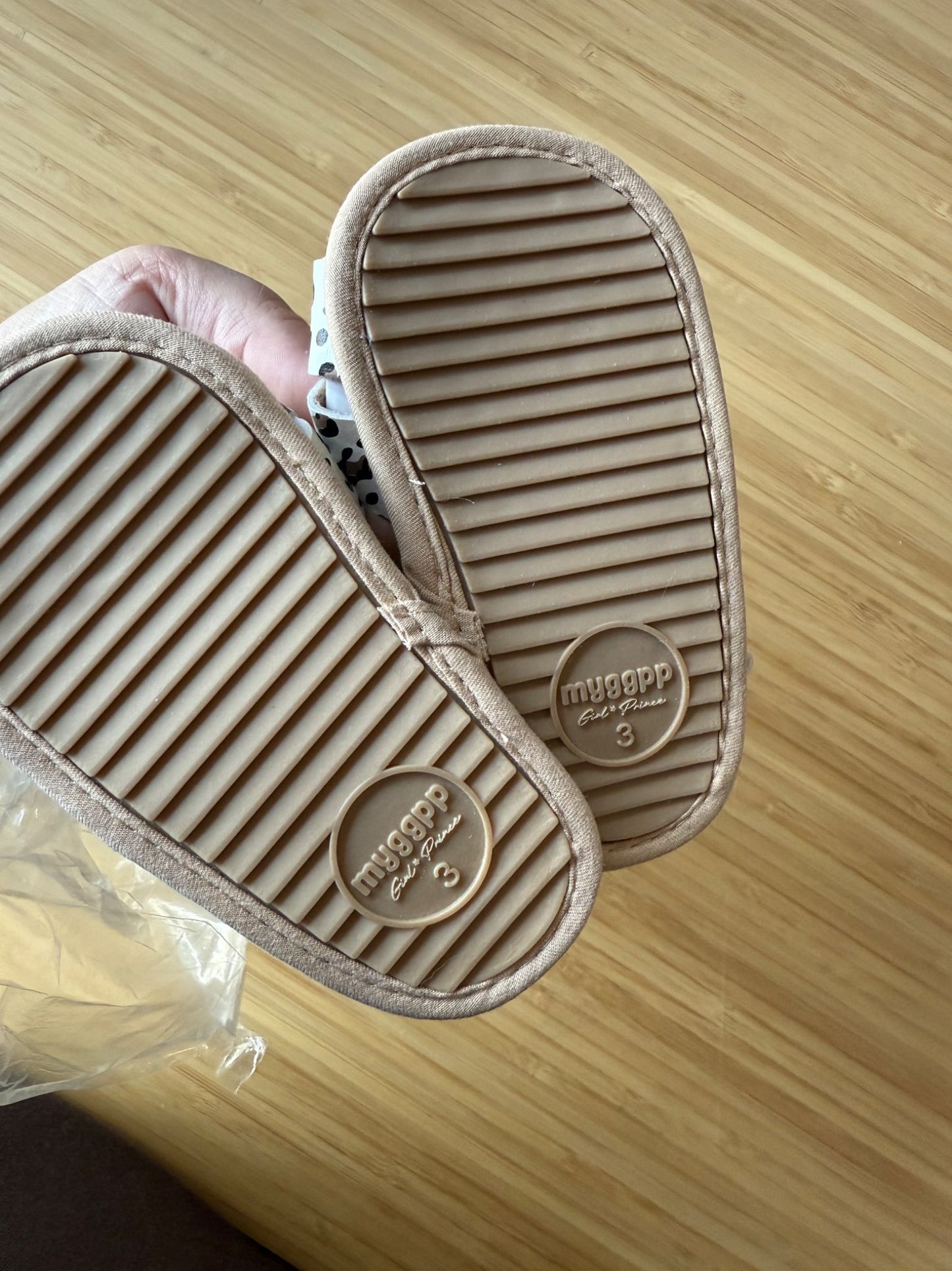 Leopard Print Sandals - Soft Sole, Shoes 3 (Baby: 0-12 mth)