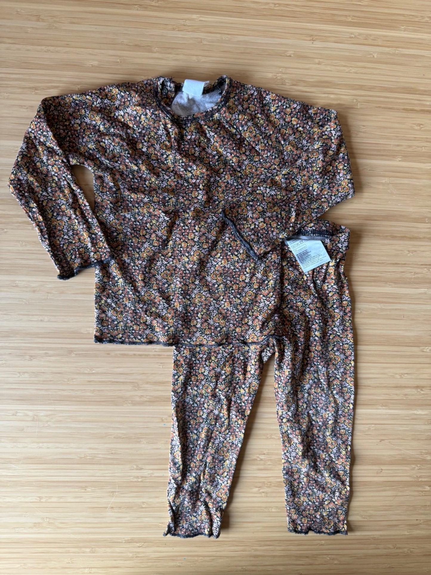 H&M Fall Floral Set, Kids 18 Month (12-18M)
