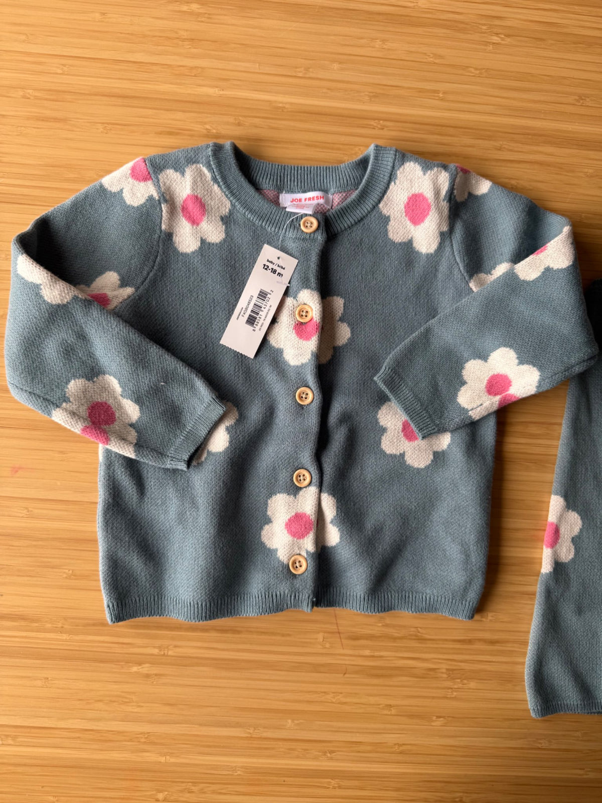 Joe Fresh Dress and Cardigan Set, Kids 18 Month (12-18M)