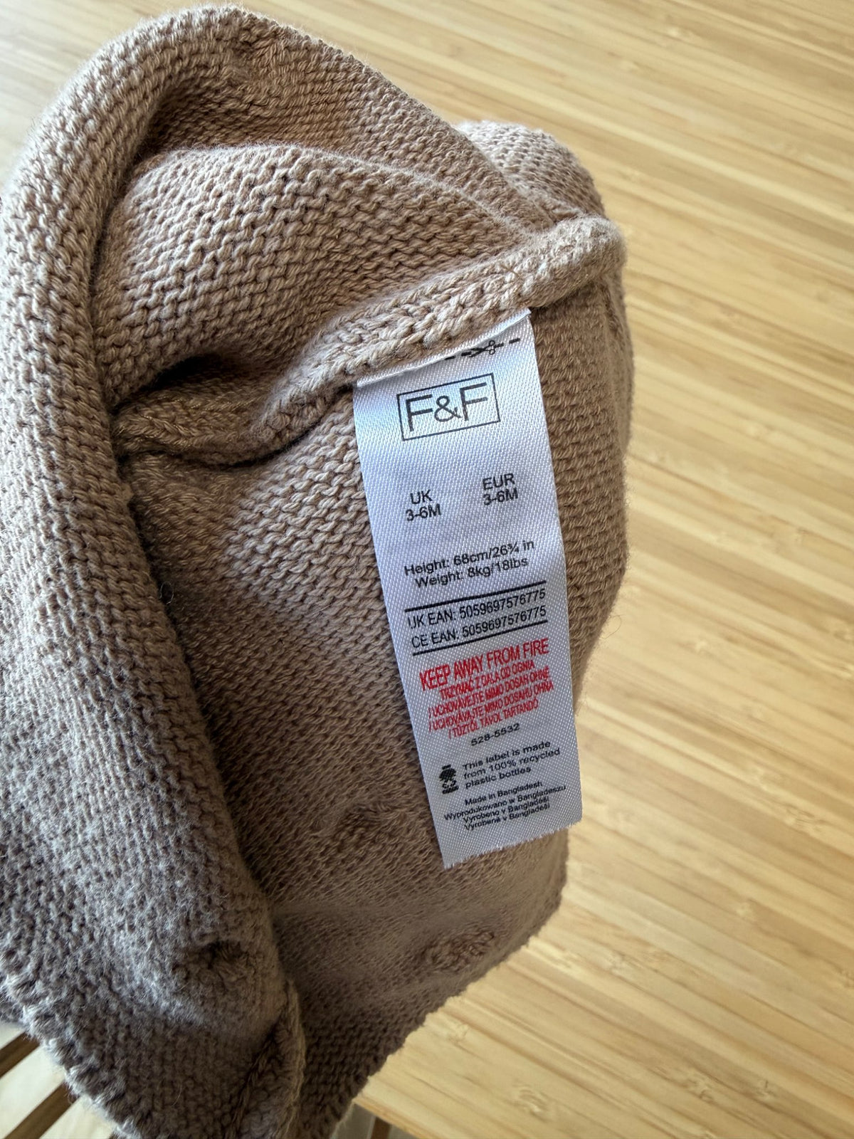 F+F Baby Bonnet