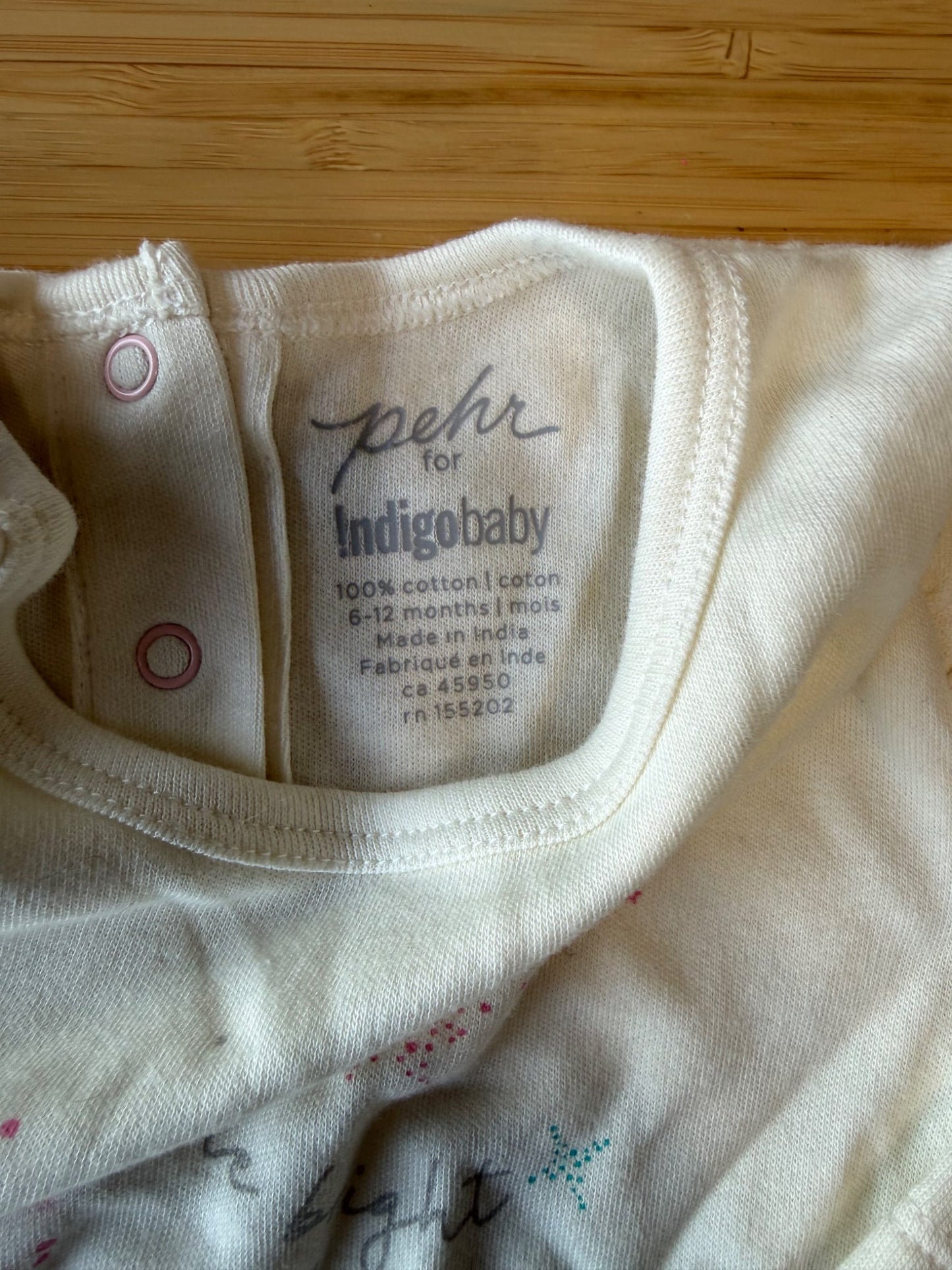 Pehr Shine Bright Onesie , Kids 12 Month (9-12M)