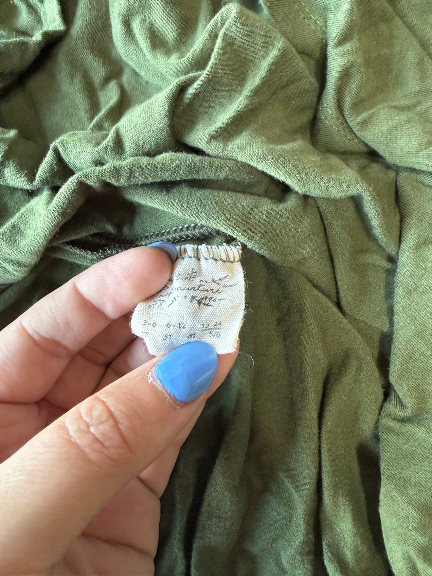 Nest and Nurture Green Dress, Kids 24 Month (18-24M)