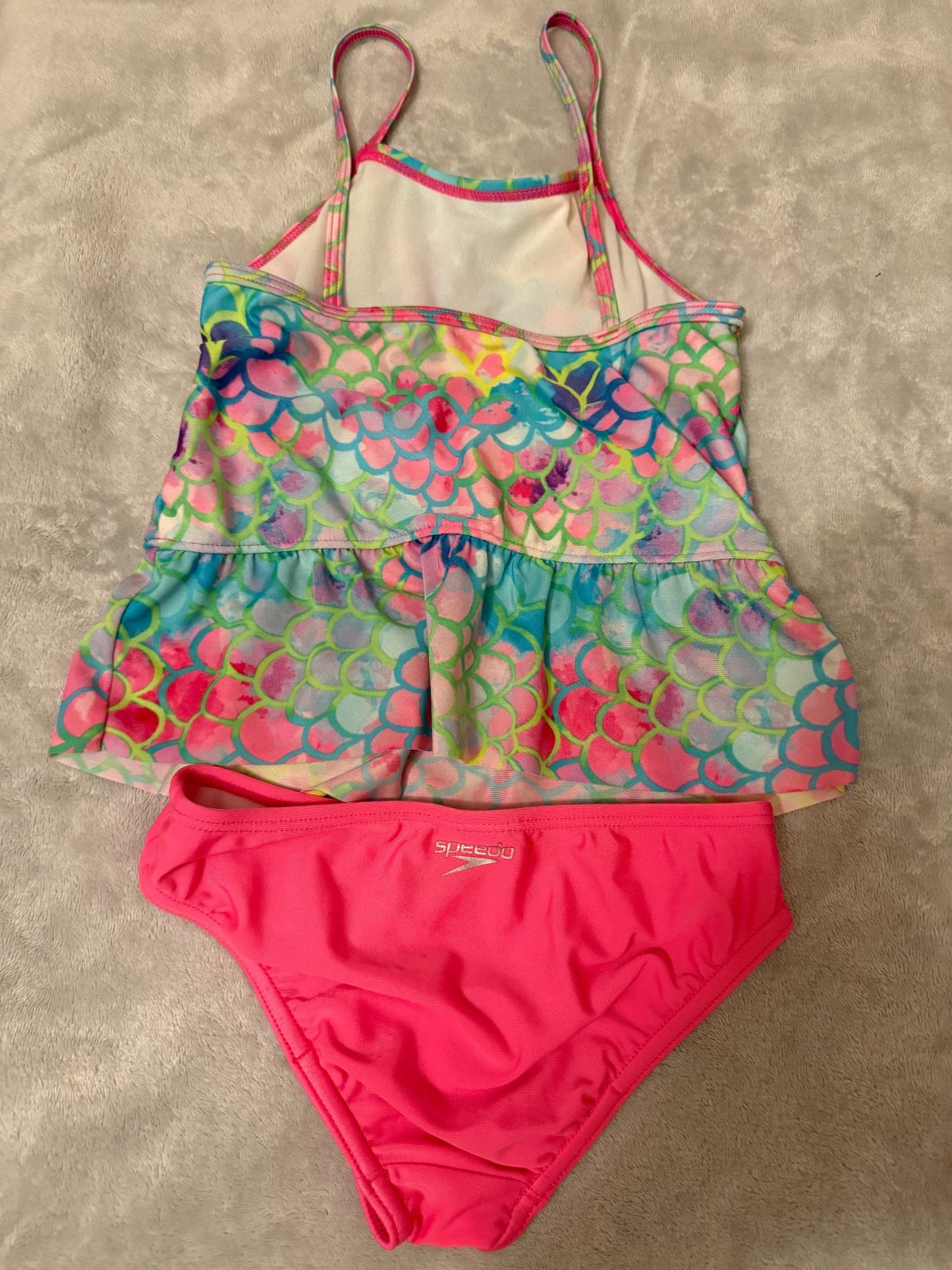 Speedo Girls Swimsuit Size 8, Kids 7 & 8 (small)