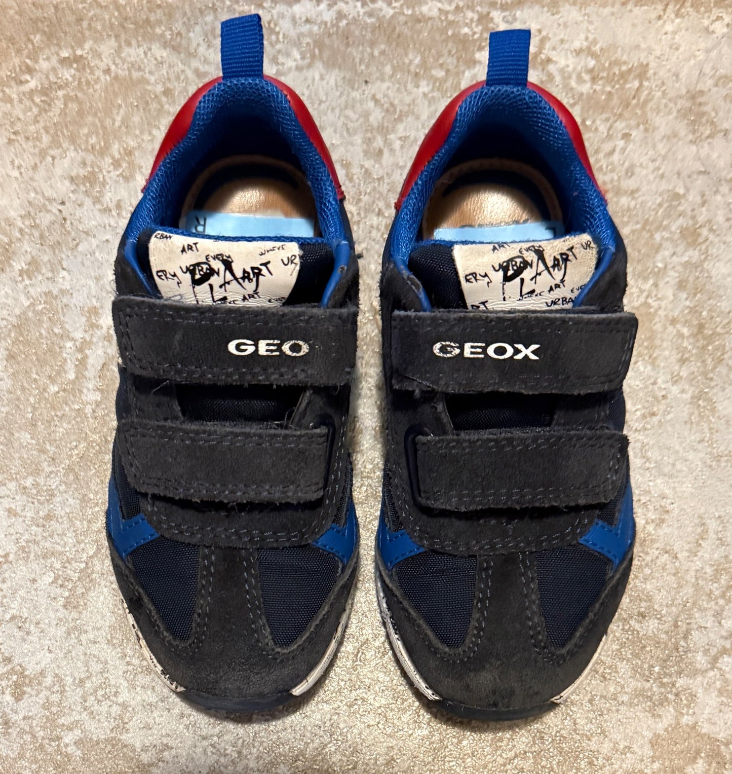 Geox Toddler Boys Sneakers Size 8.5, Shoes 8.5 (Toddler:2-4yr)
