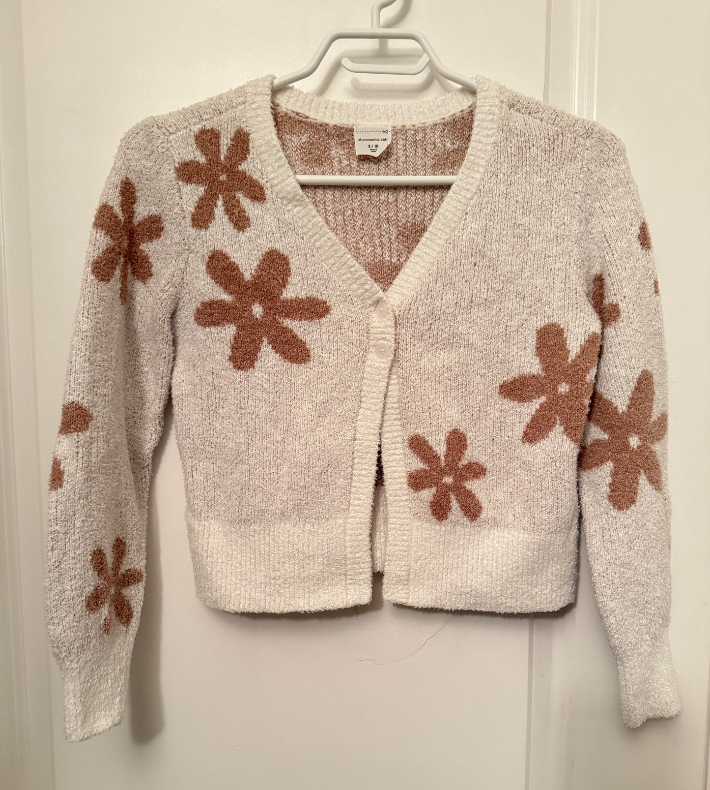 Abercrombie Kids Girls Cardigan Size 9/10, Kids 10 (medium)