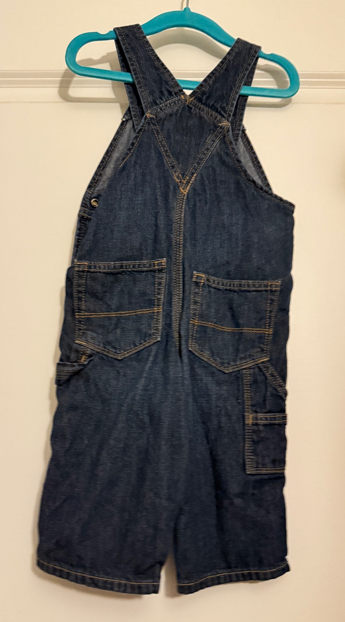 Gap Denim Overalls Size 12-18M, Kids 18 Month (12-18M)