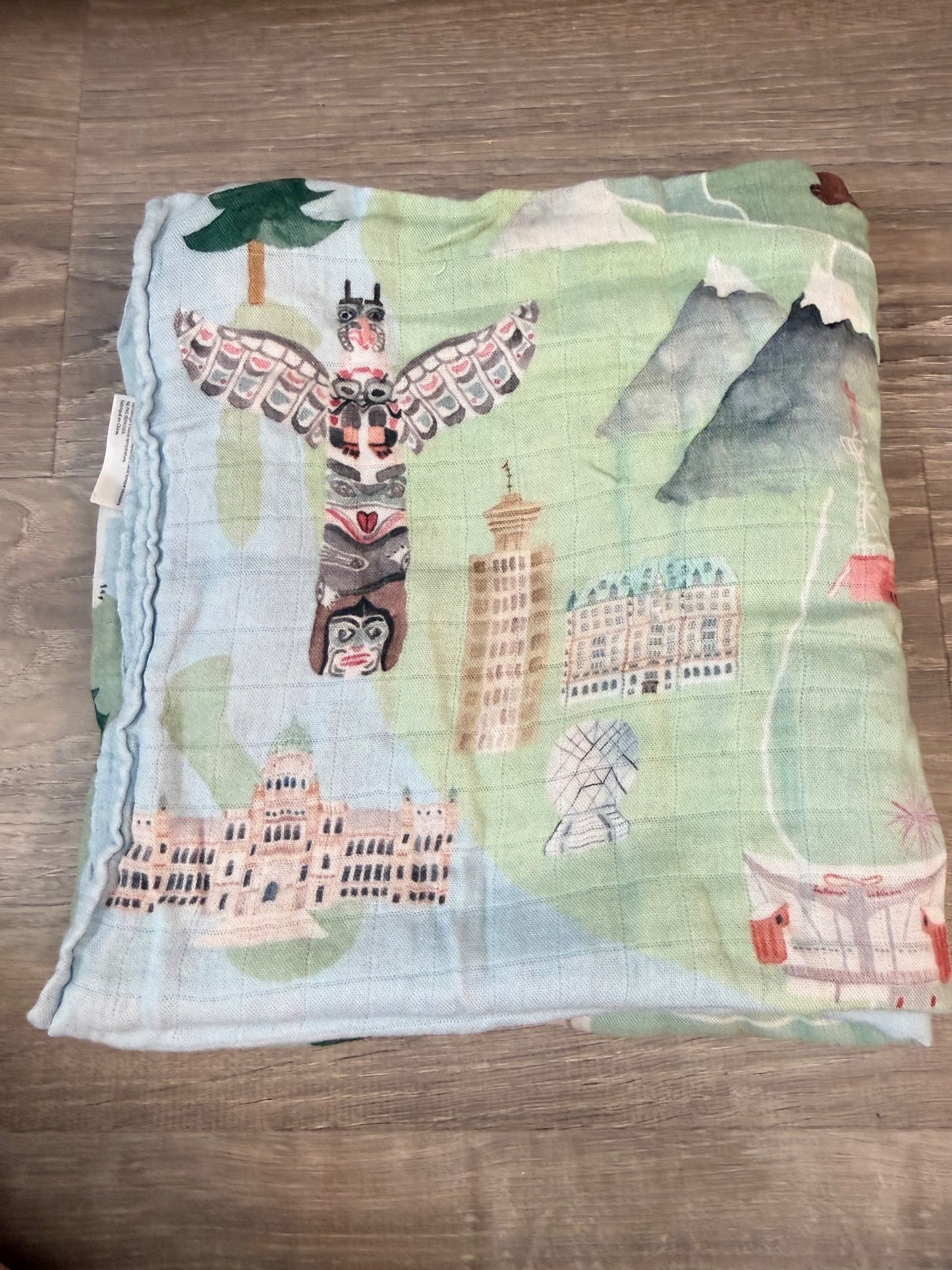 Loulou Lollipop Canada Swaddle, 0-3 Months (Newborn)