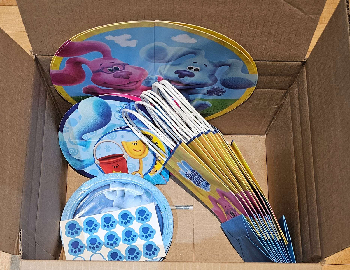 Blue's Clues Party Decor and Playmat Bundle