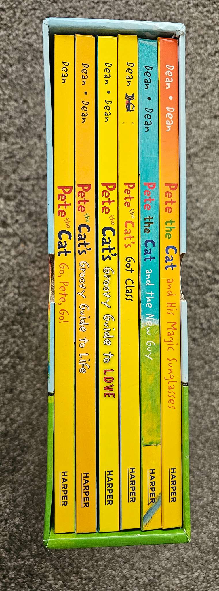 Pete the Cat's Groovy Box of Books (6 Hardcovers)