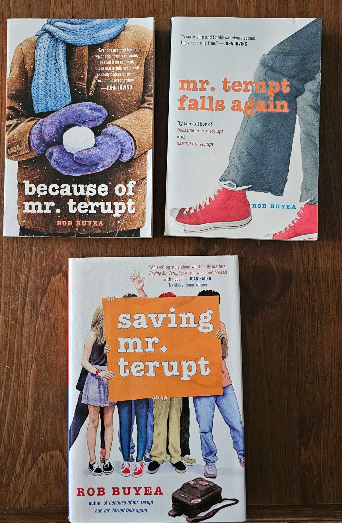 Bundle of Mr. Terupt Chapter Books 1-3 (9-12yrs)