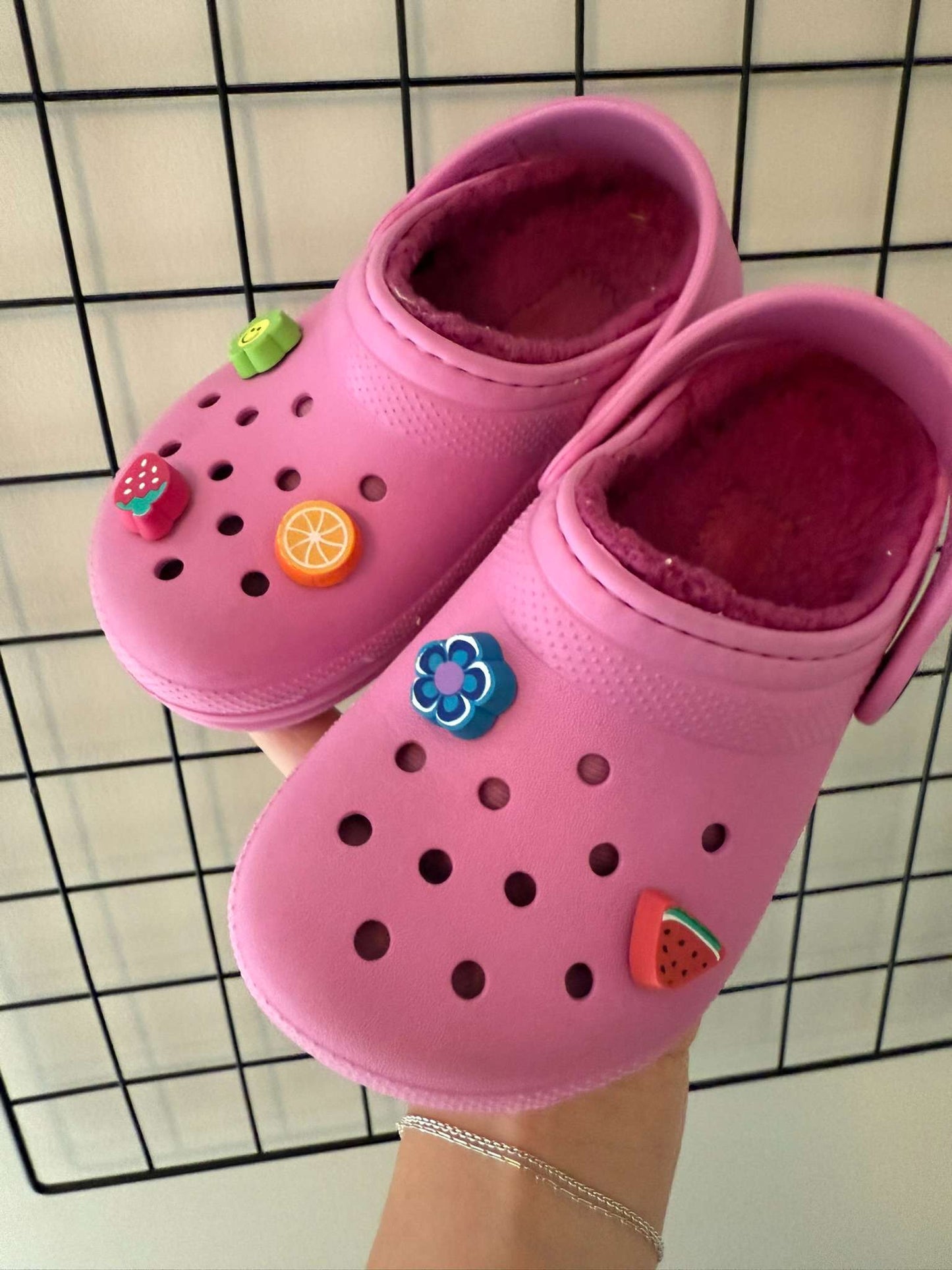 Fleece-lined Crocs, Shoes 10 (Toddler:2-4yr)