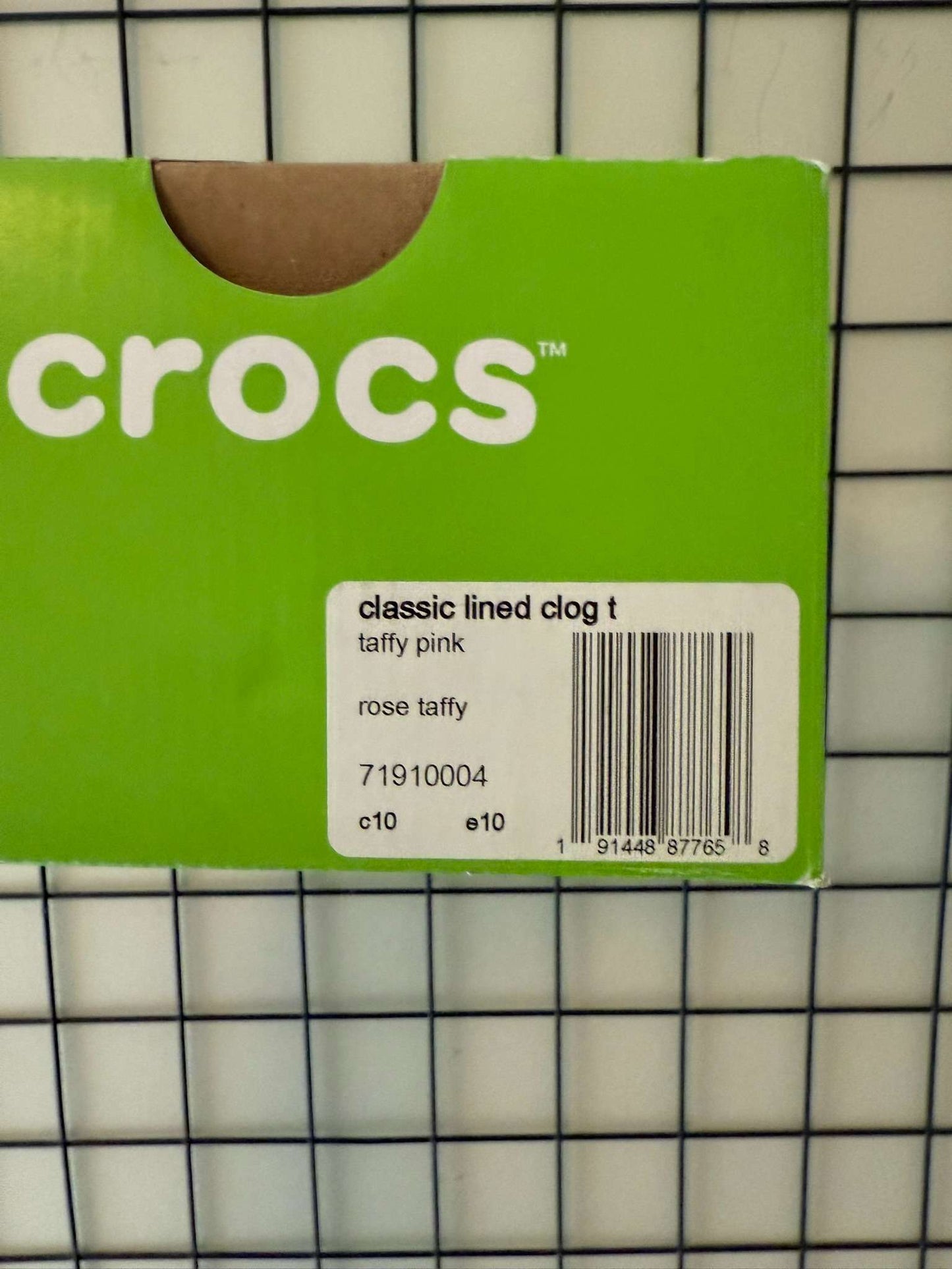 Fleece-lined Crocs, Shoes 10 (Toddler:2-4yr)
