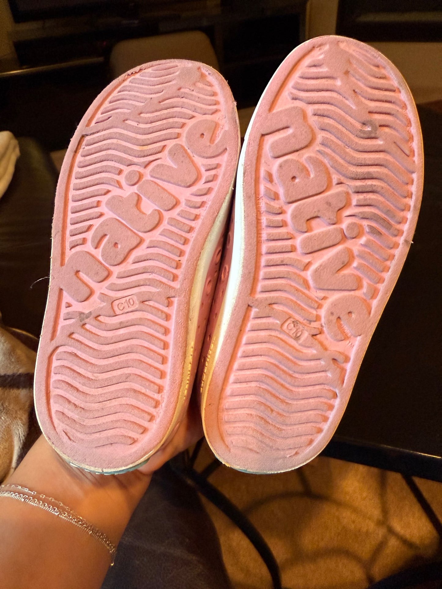 Native Pink Slip-On Shoes, Shoes 11 (Toddler:2-4yr)