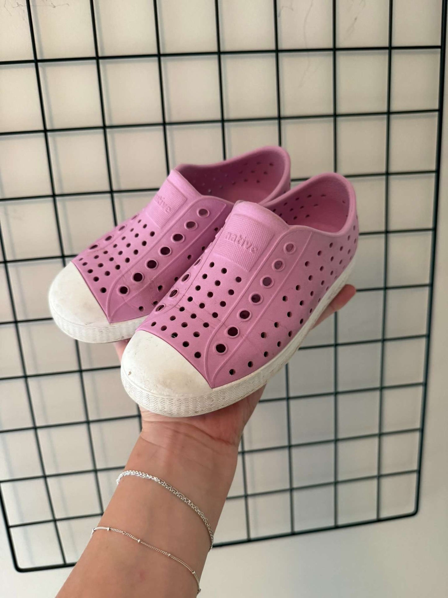 Native Pink Slip-On Shoes, Shoes 11 (Toddler:2-4yr)