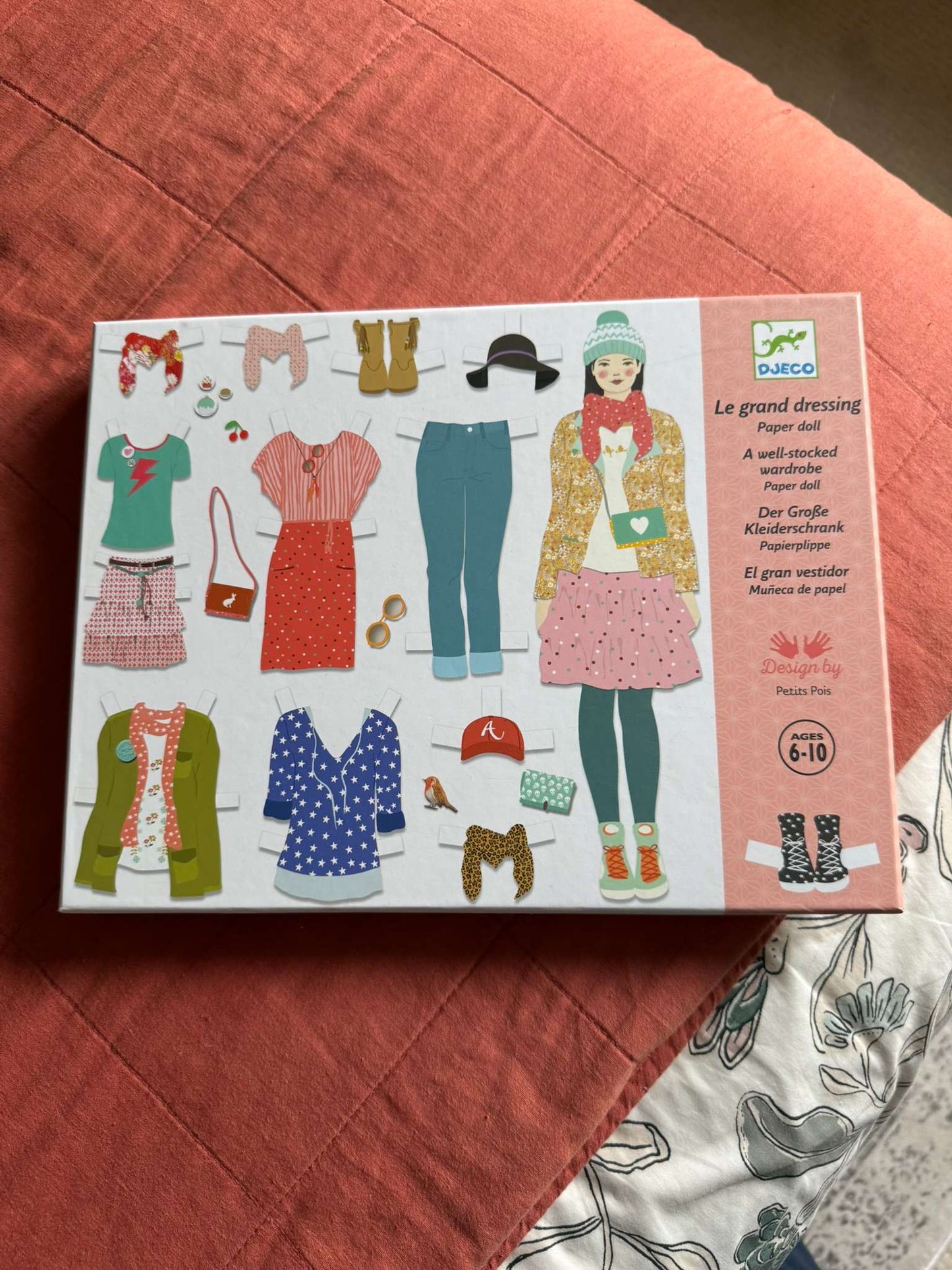 Djeco Paper Doll Dress-Up Set