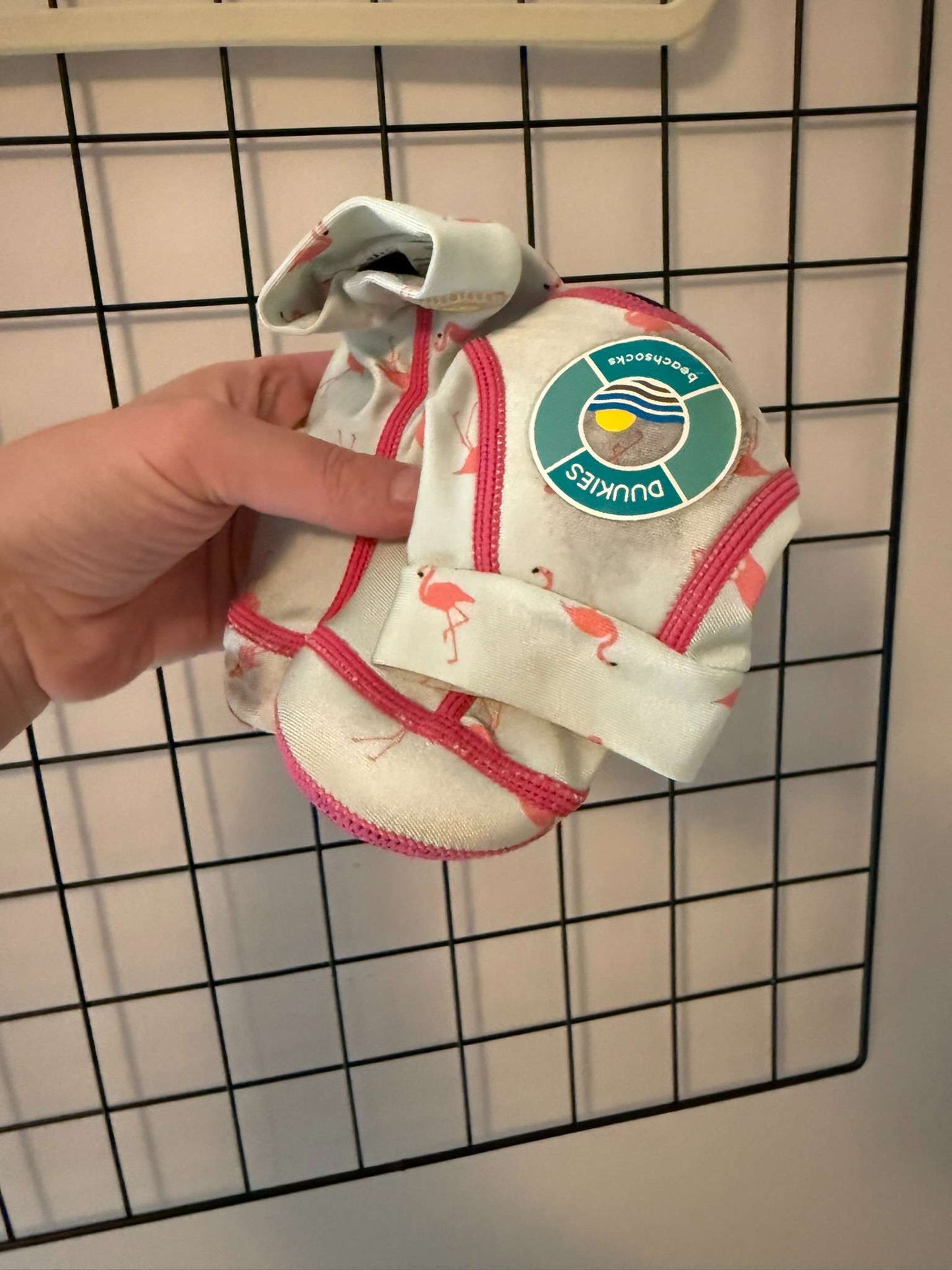 Flamingo Beach Socks, Shoes 10 (Toddler:2-4yr)