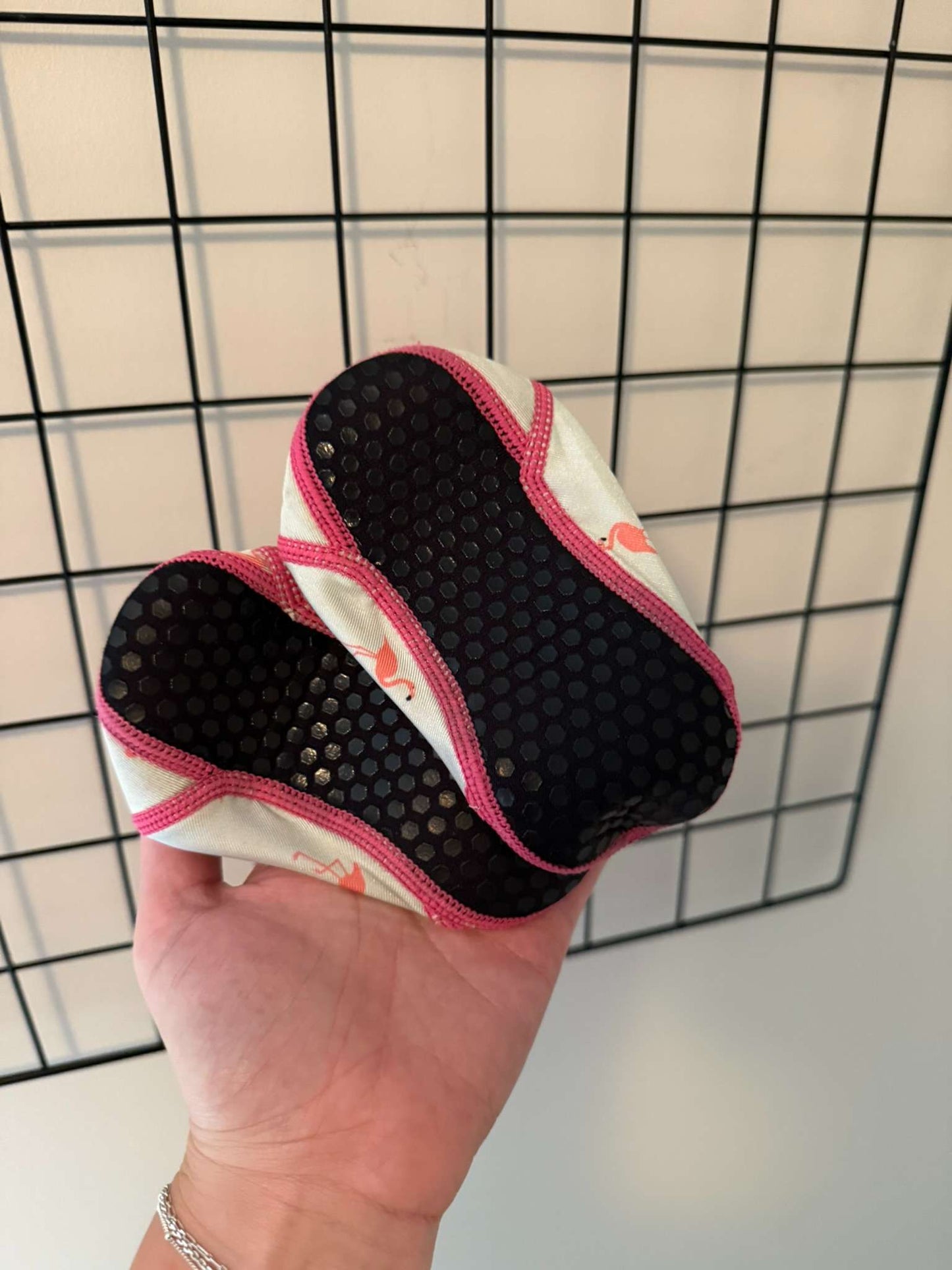 Flamingo Beach Socks, Shoes 10 (Toddler:2-4yr)