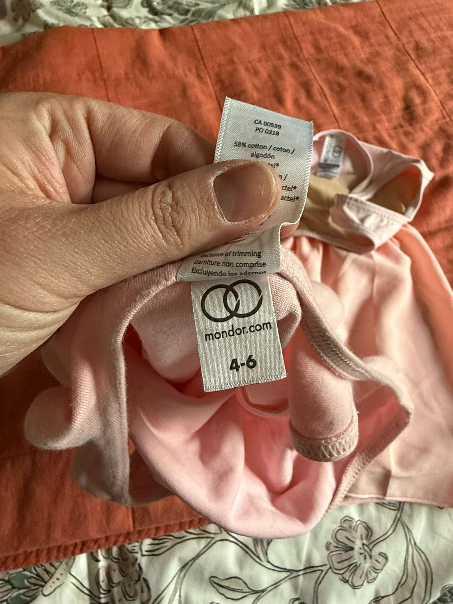 Girls' Mondor Ballet Leotards, Kids 4/4T