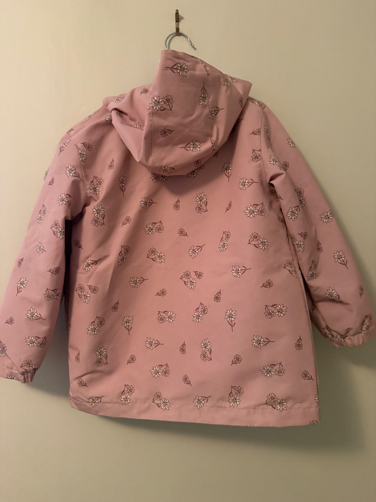 Miles the Label Daisy Print on Rose 3-in-1 Jacket, Kids 8
